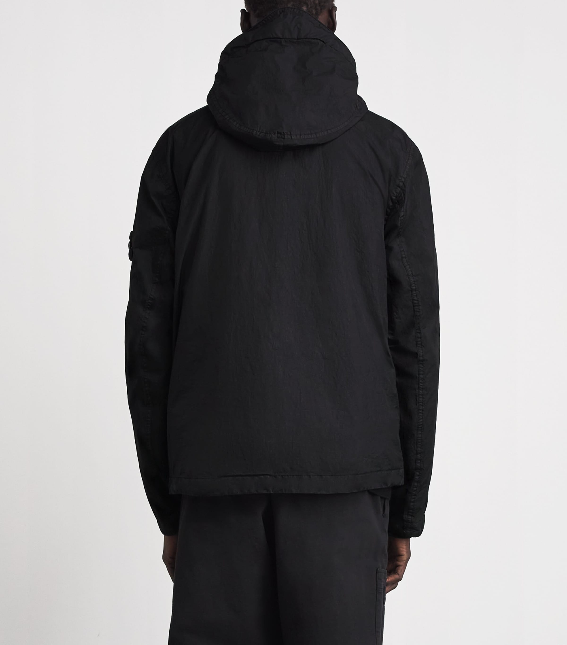 Stone Island Mens Nylon Crinkle Reps Jacket Image 5