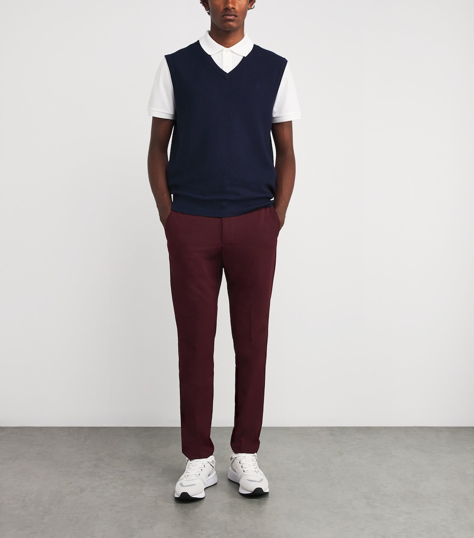 Polo Pony Sweater Vest REFINED NAVY Image 2