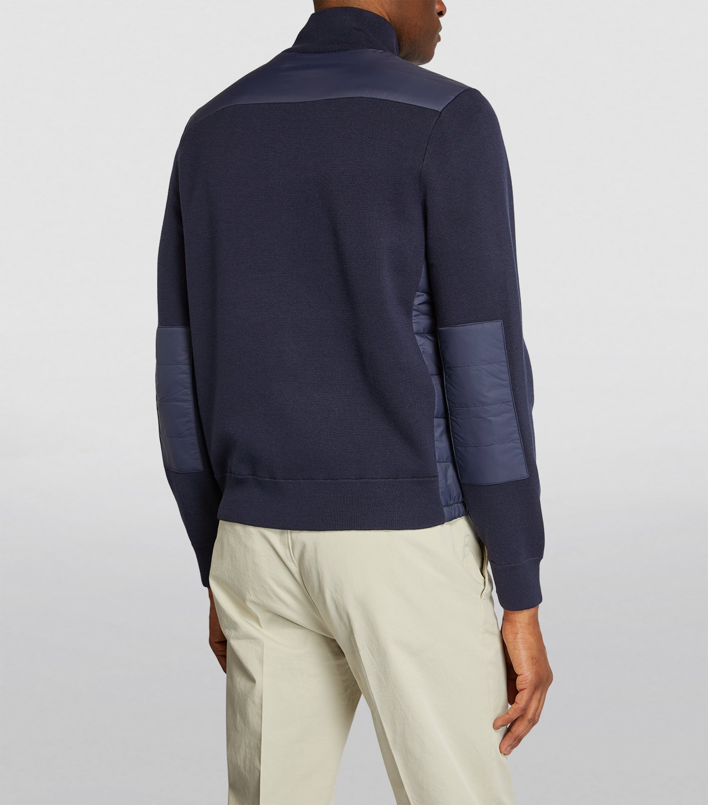 Quilted Knit Jacket 410 CHAIRMAN NAVY Image 3