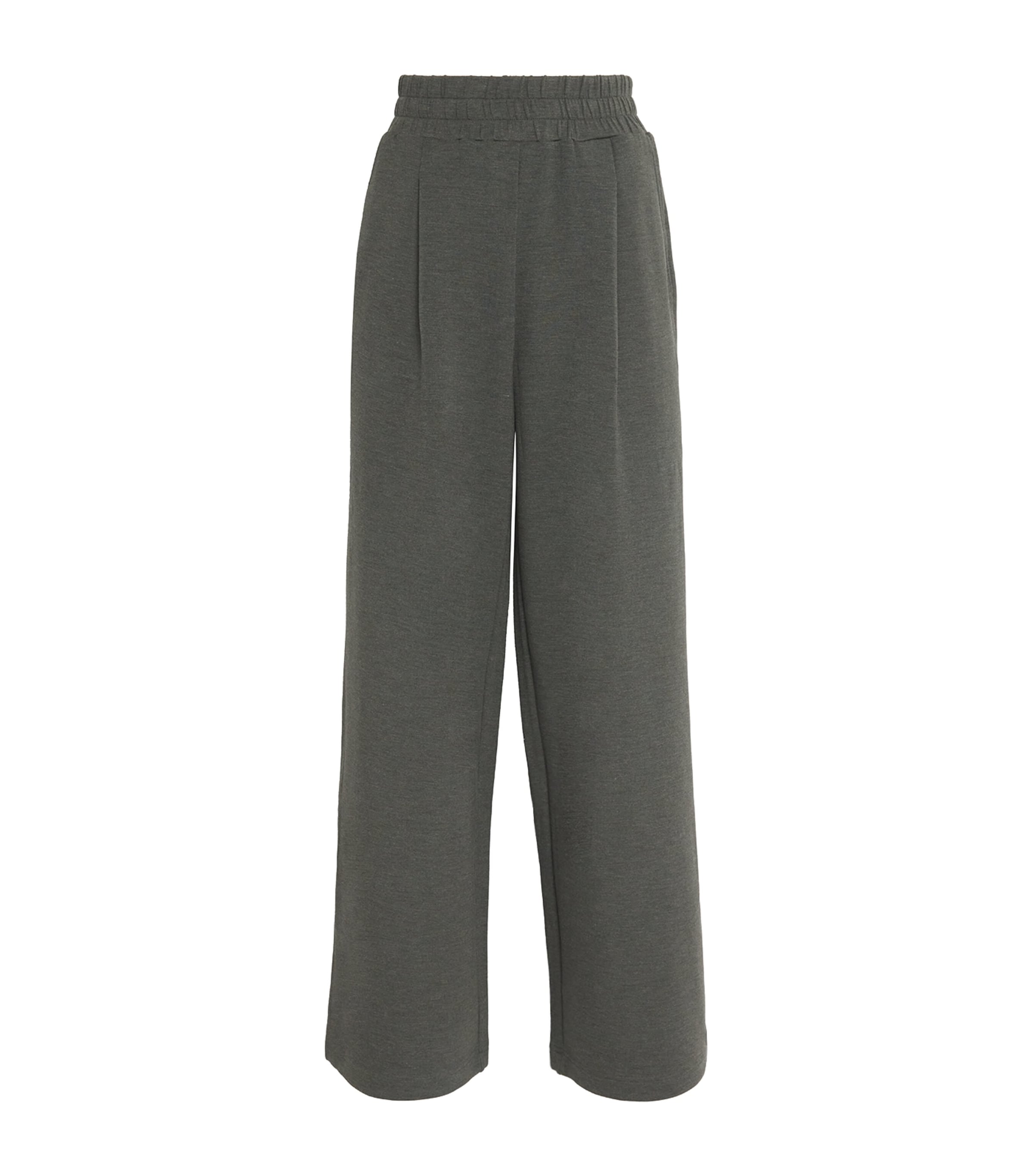 Varley The Extra Wide Leg Trousers In Gray