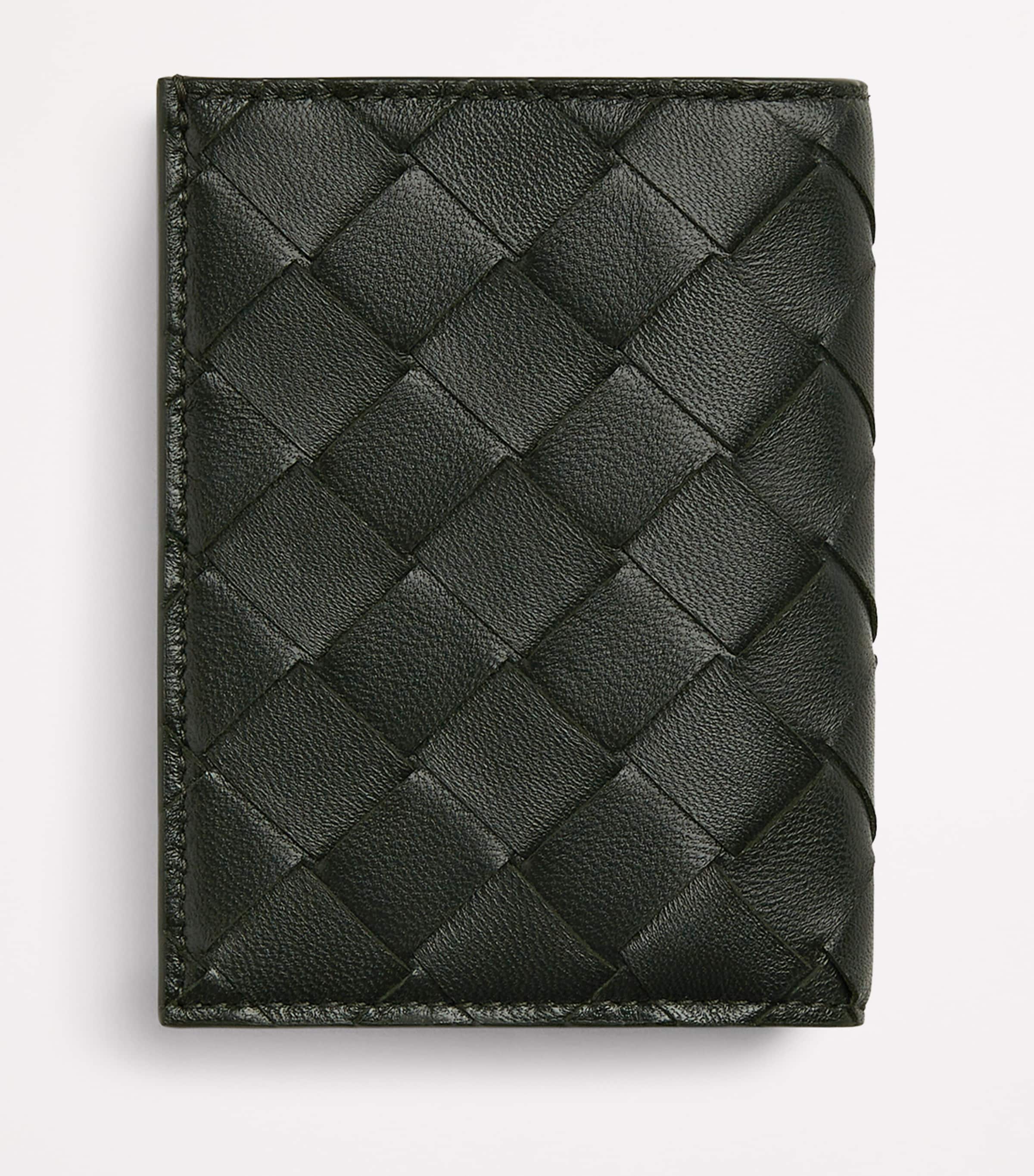 Leather Intrecciato Weave Wallet 3009 Image 3