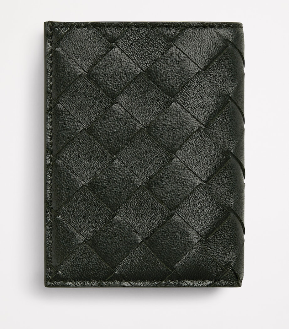 Leather Intrecciato Weave Wallet 3009 Image 3