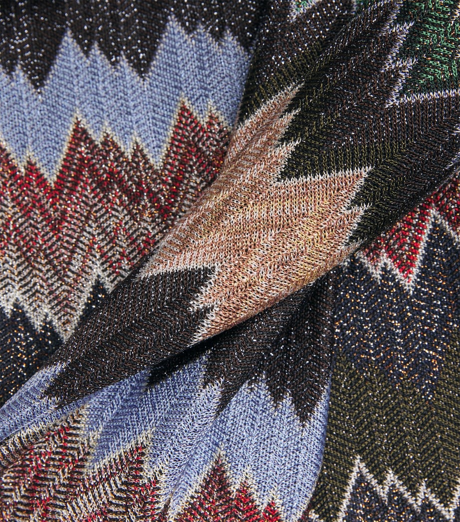 Snake Flared Trousers SM9YN MULTI W BLACK Image 5