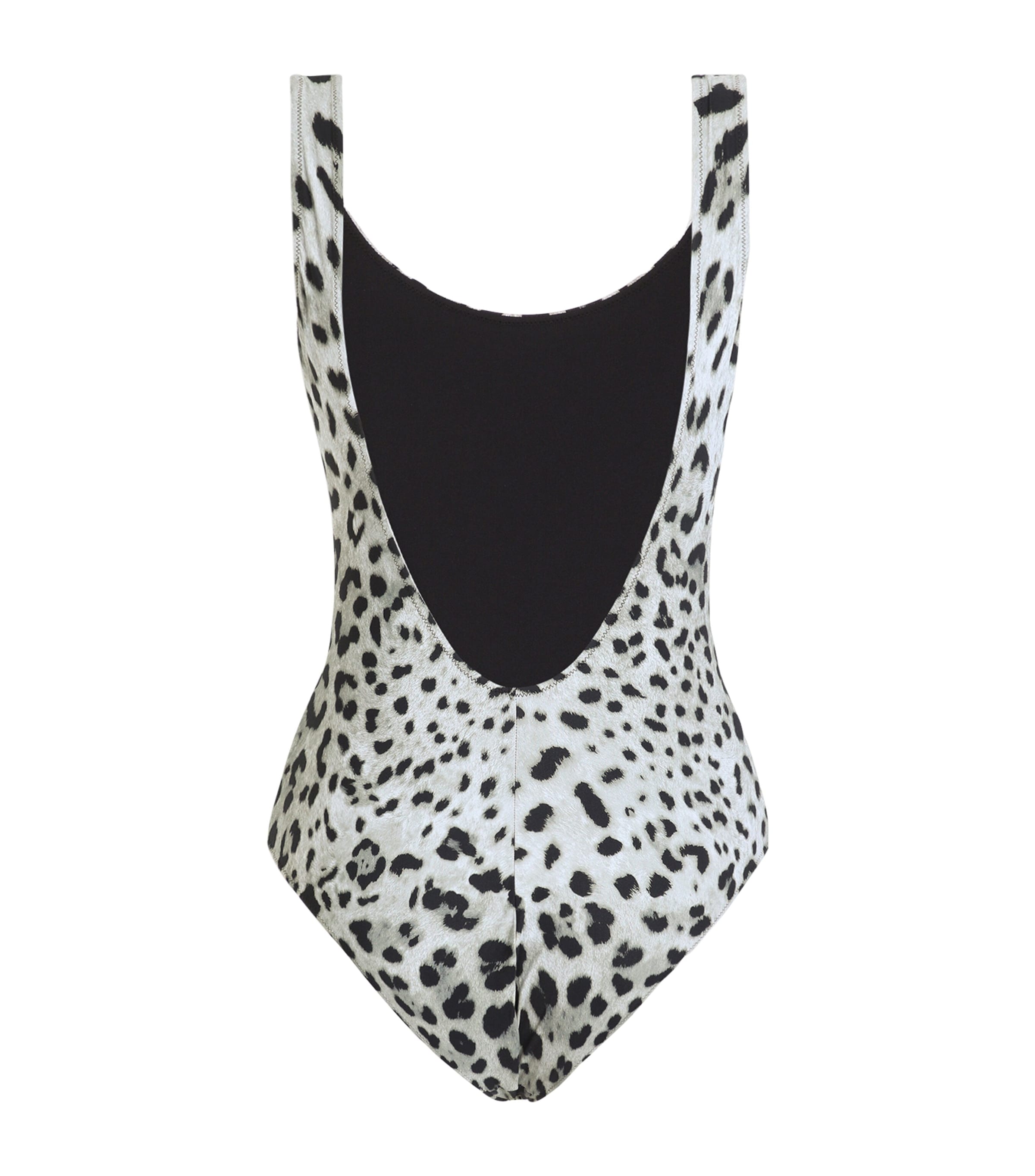 Animal Print Swimsuit HI13N-LEO NERO FDO G Image 3