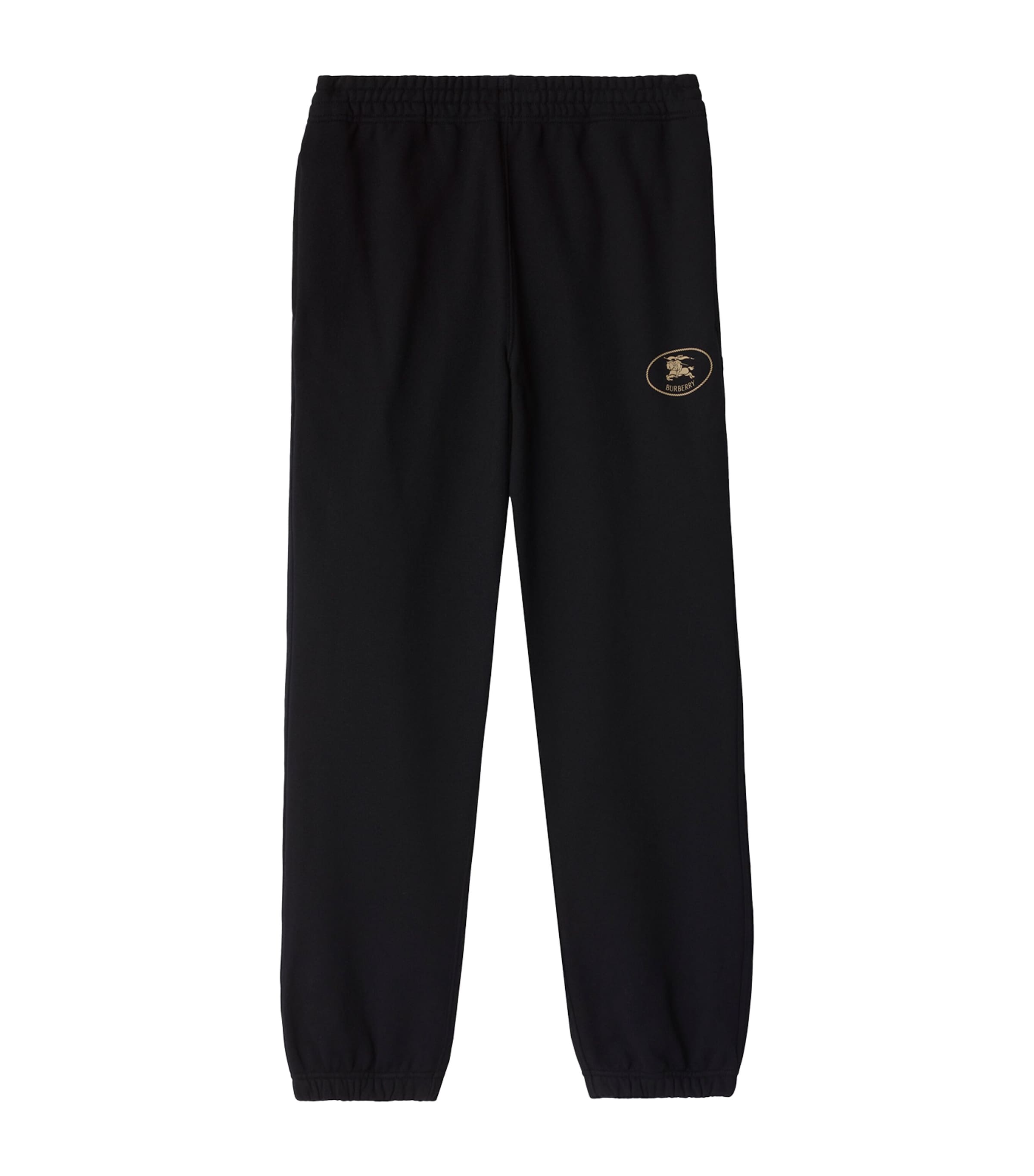 Cotton Knight Stamp Sweatpants BLACK Image 1
