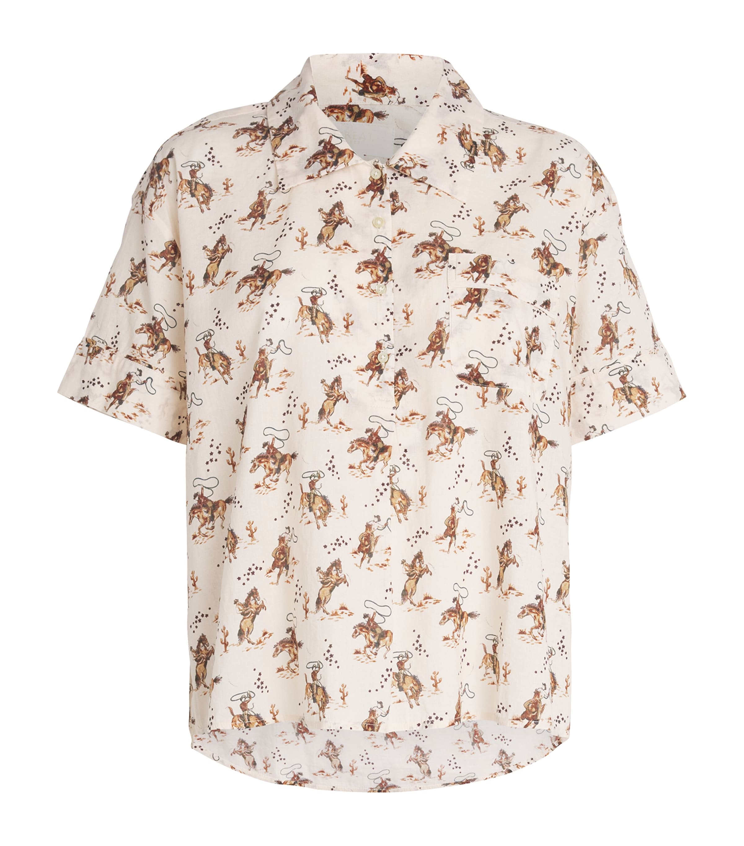 The Great Cotton The Short Sleeve Pyjama Shirt