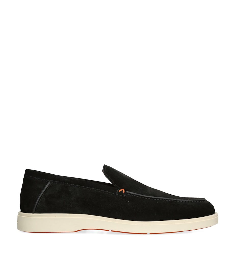 Suede Detroit Loafers BLACK Image 1