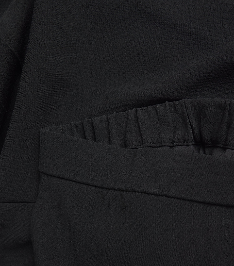 Cropped Treeca Trousers BLACK - 001 Image 5