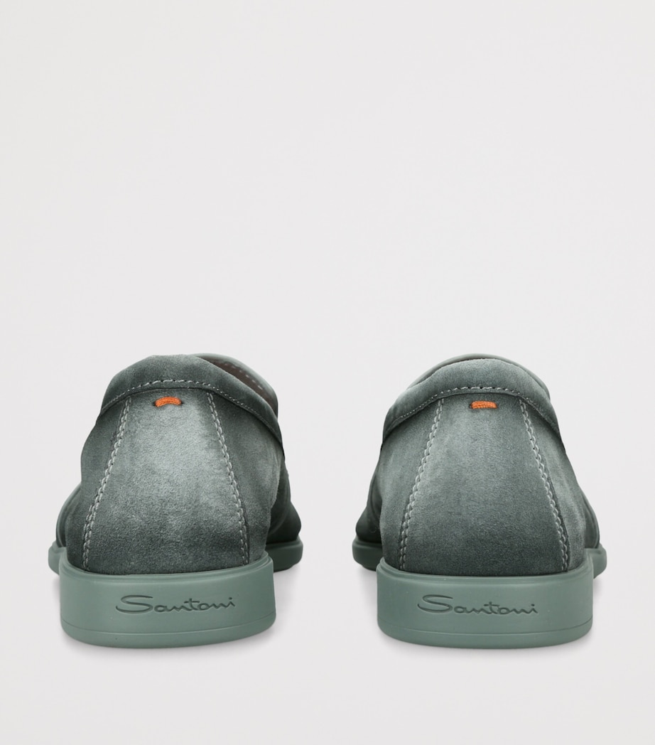 Suede Malibu Loafers PALE BLUE Image 2