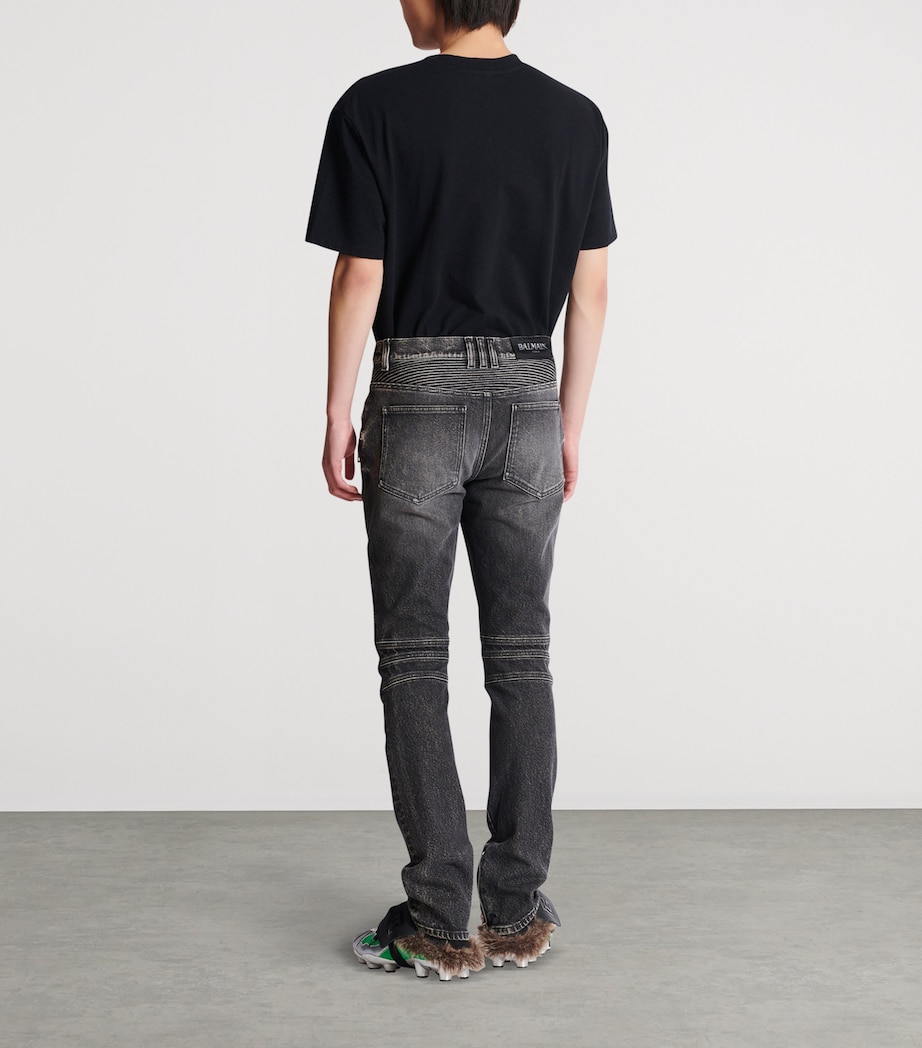 Biker Slim Jeans 9AZ GRIS DENIM Image 6