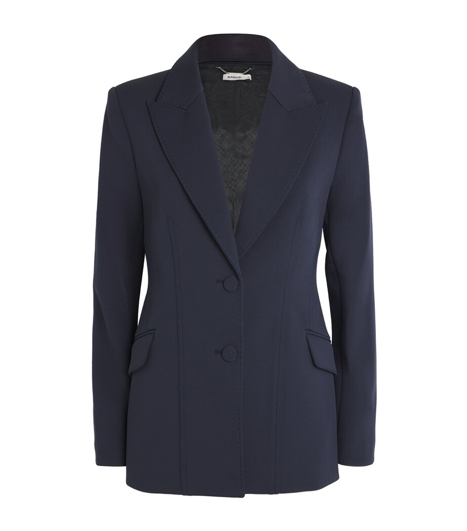 Simkhai Womens Maddix Blazer Midnight Image 1