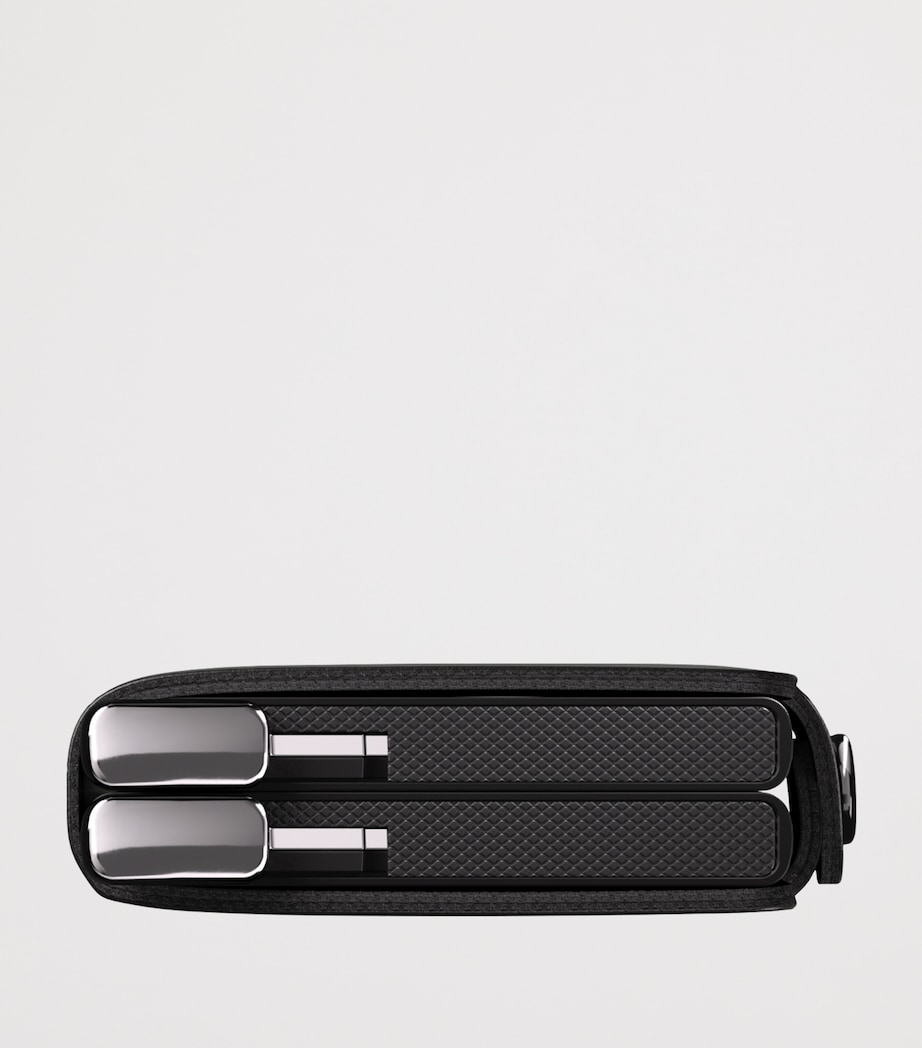 Leather Twinwallet BLACK Image 5