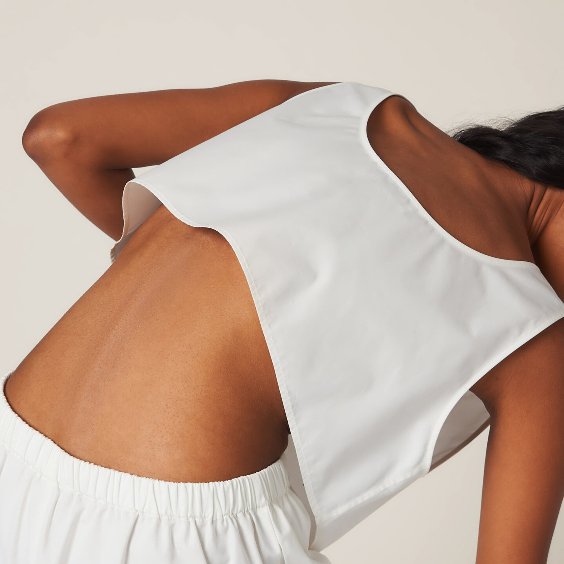 Miu Miu Womens Logo Crop Top Image 5