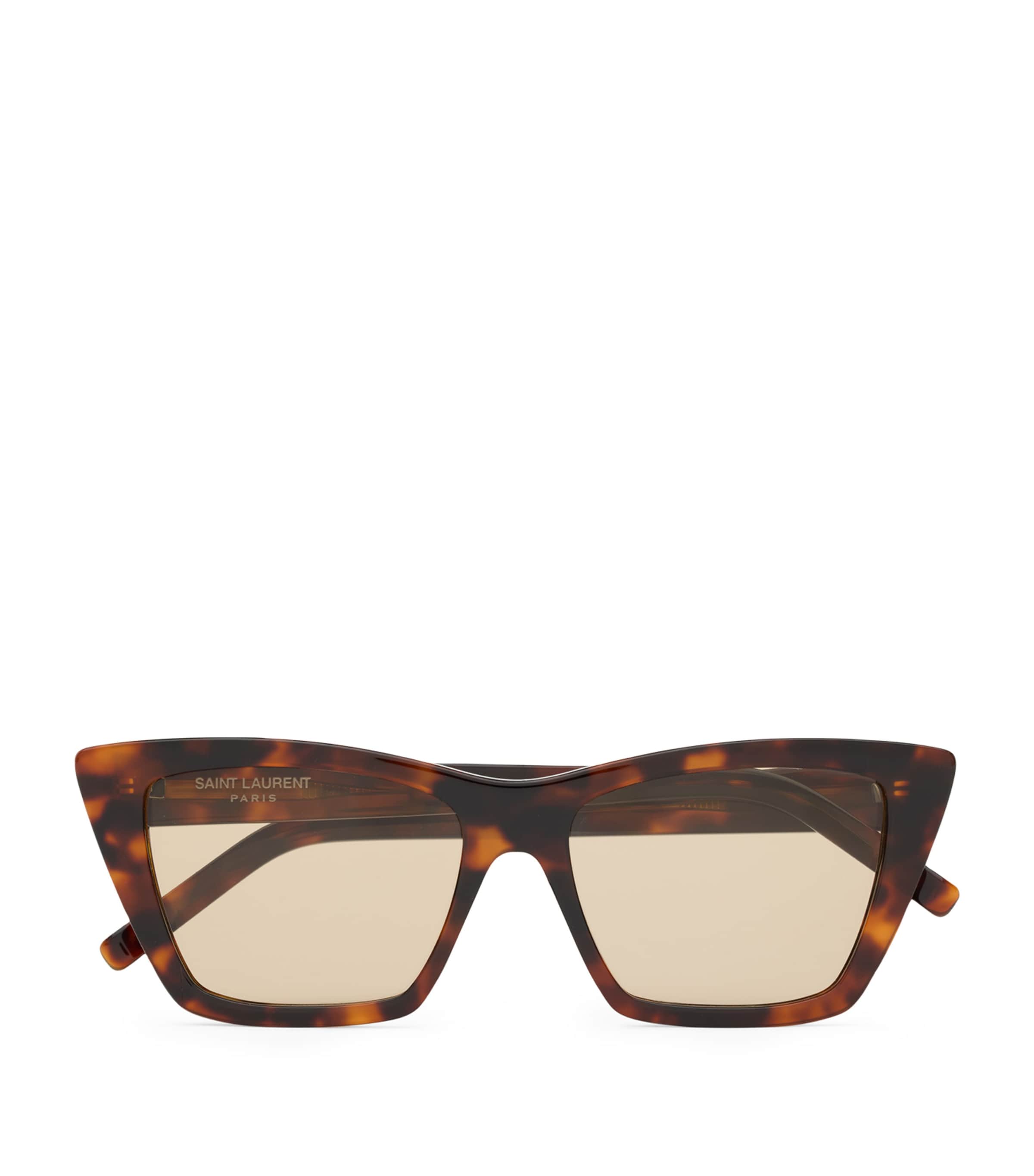Saint Laurent Acetate Sl 276 Sunglasses In Brown