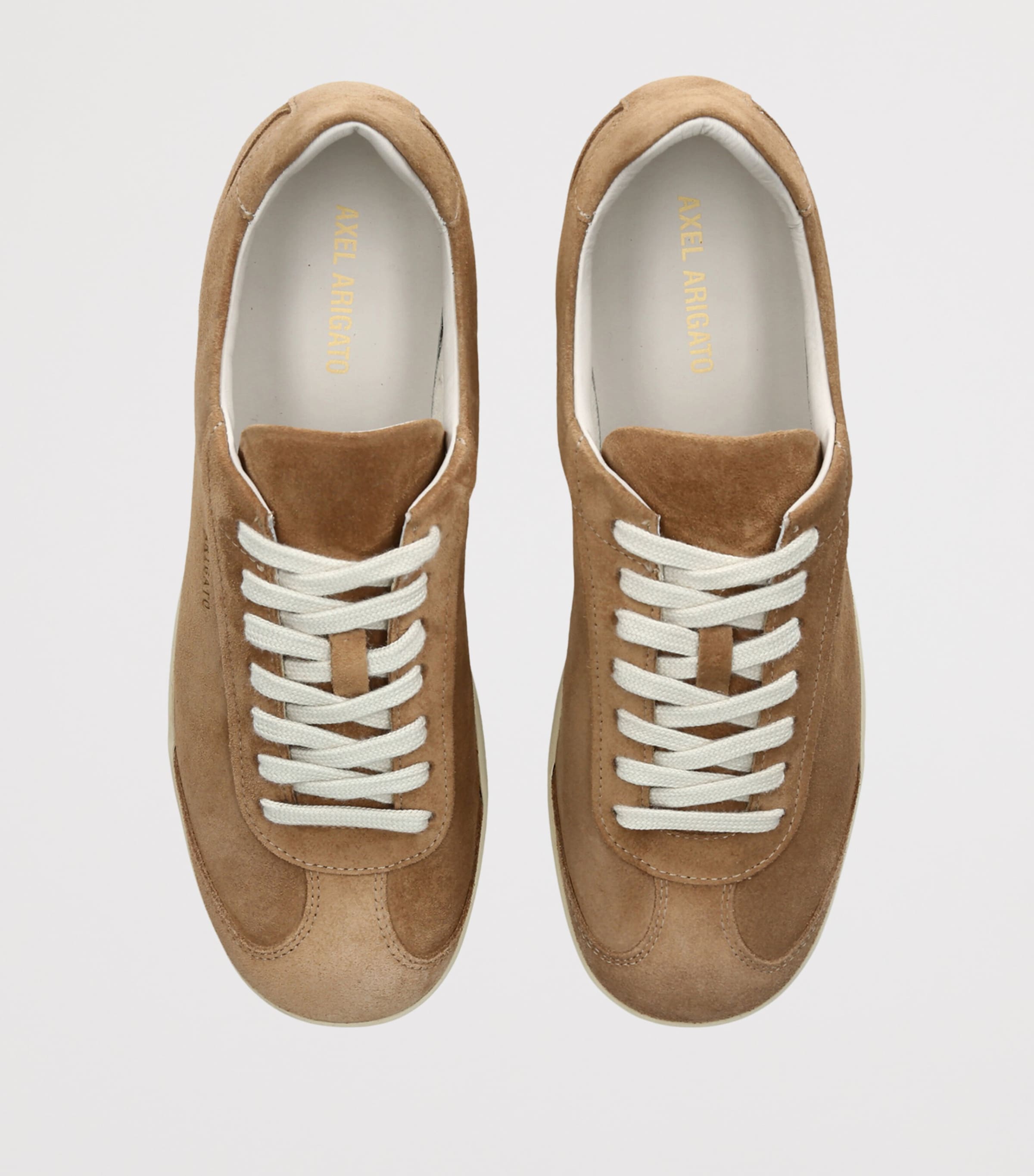 Axel Arigato Suede Zane Sneakers Tan Comb Image 4