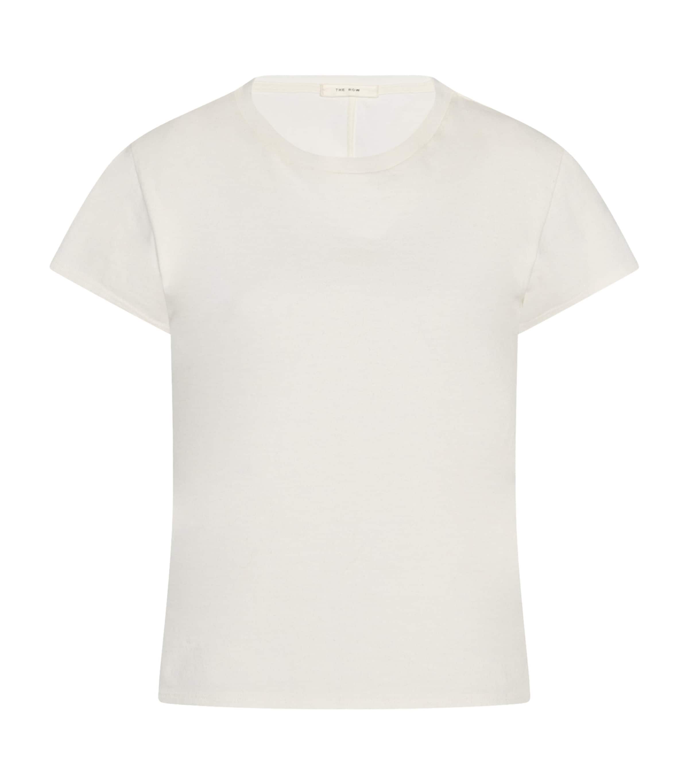 The Row Tori Cotton T-shirt In White