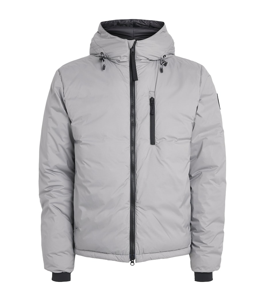 Canada Goose Mens Lodge Hooded Jacket Stratus Grey Image 1