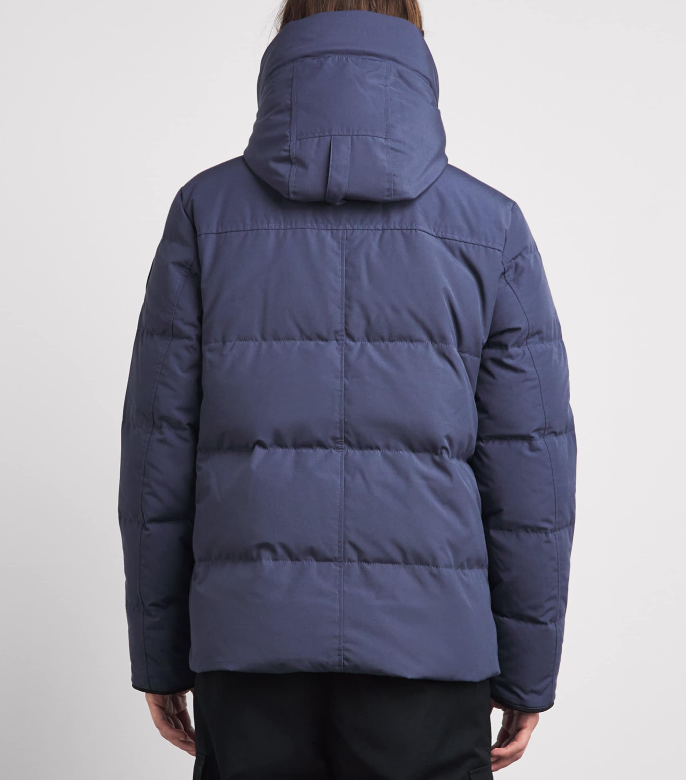 Canada Goose Mens Wyndham Parka Jacket Dusk Blue Image 6