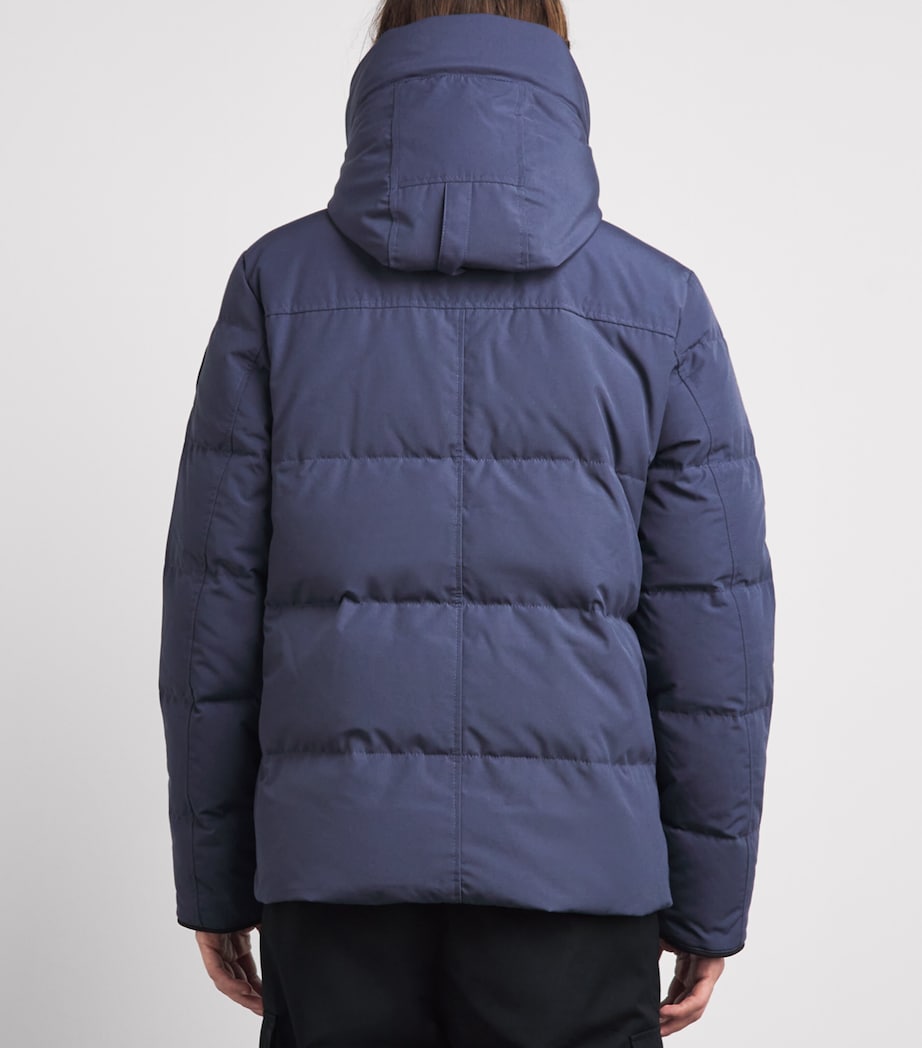 Canada Goose Mens Wyndham Parka Jacket Dusk Blue Image 6