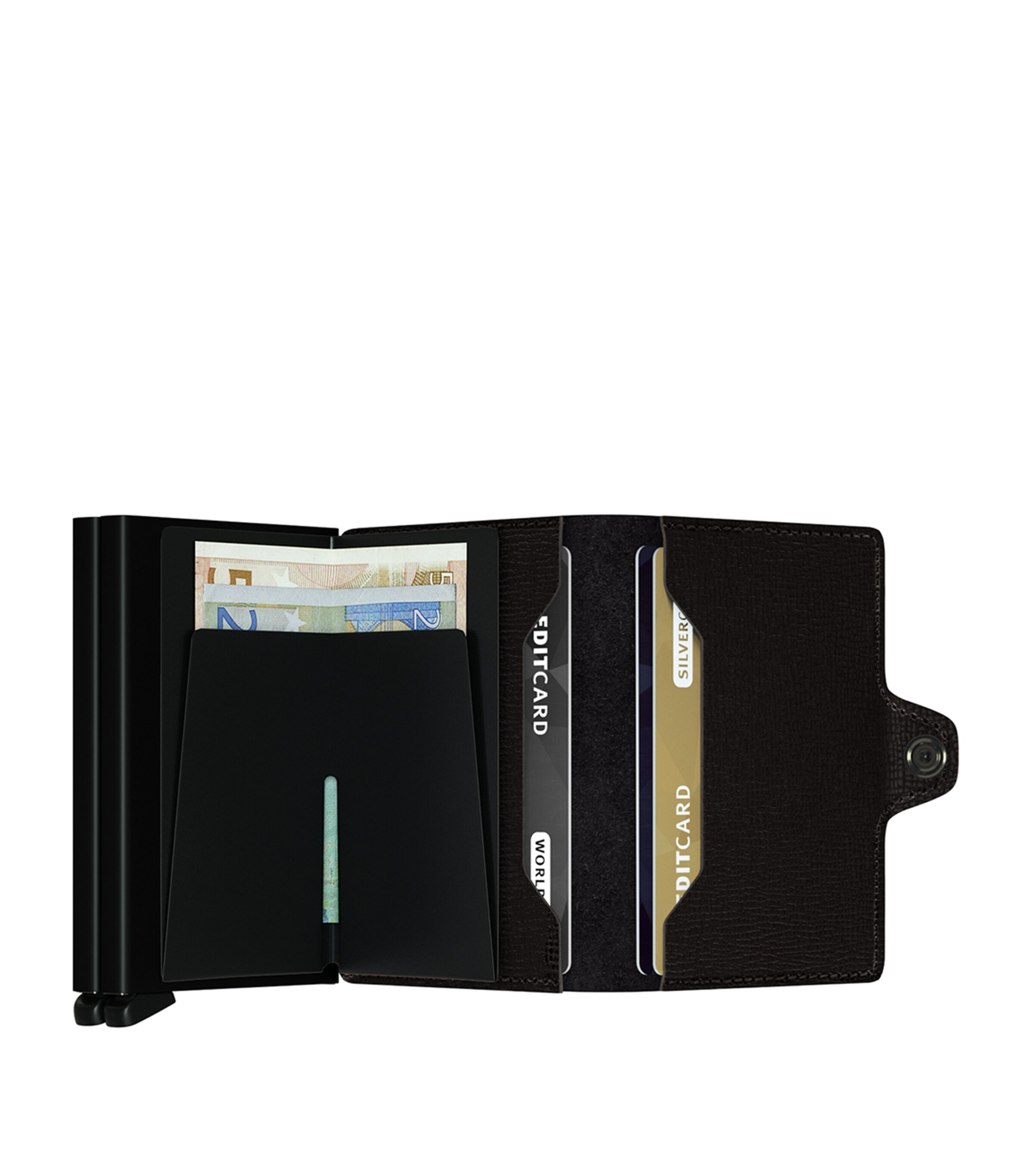Secrid Crisple Leather Twinwallet Black Image 3