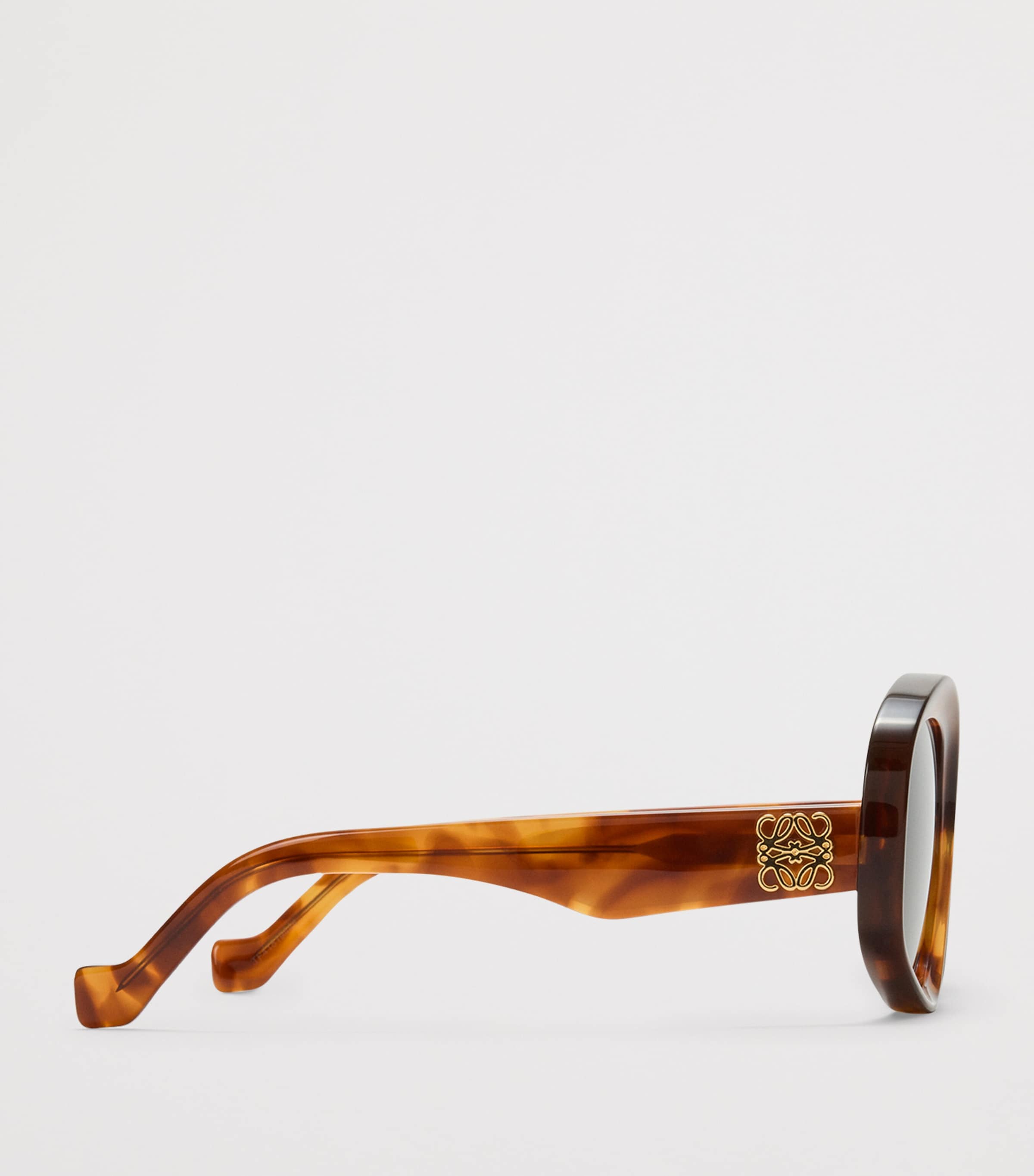 Bevelled Pentagon Sunglasses HAVANA Image 3