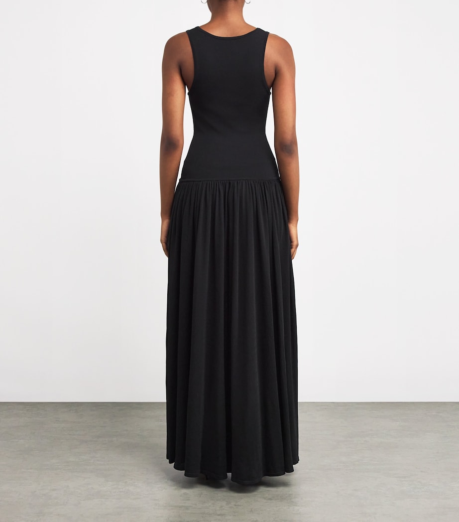 Knitted Jada Maxi Dress BLACK Image 3