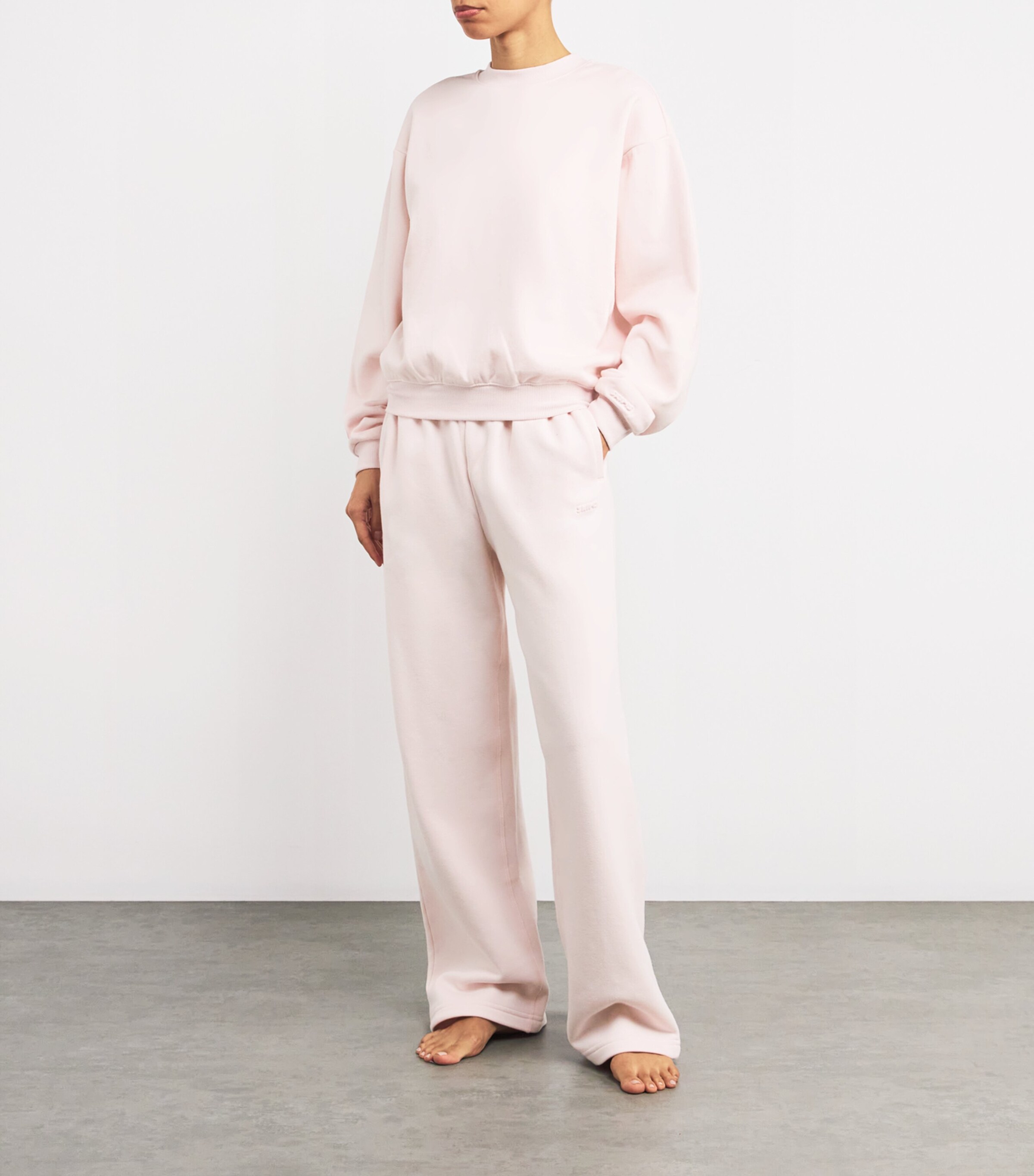 新品 SKIMS 　COTTON FLEECE ピンク S スウェット SKIMS by Kim Kardashian Cotton Fleece Joggers Bubble Gum