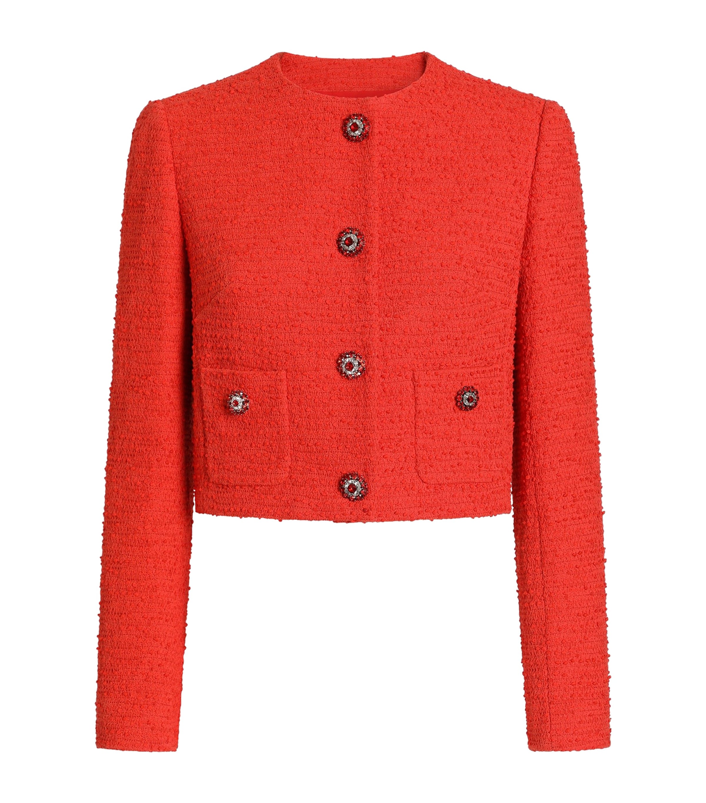 Dolce&Gabbana Womens Tweed Jacket Very Dark Oran Image 1