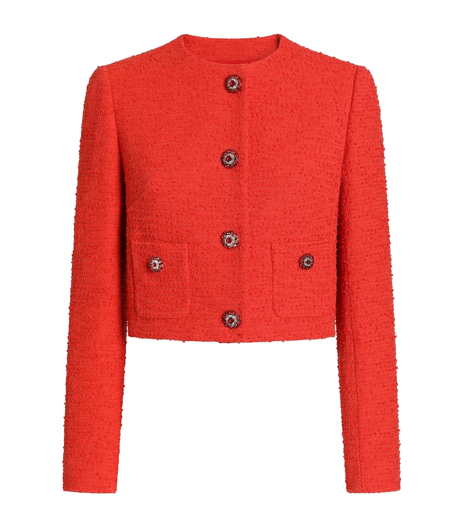 Dolce&Gabbana Womens Tweed Jacket Very Dark Oran Image 1