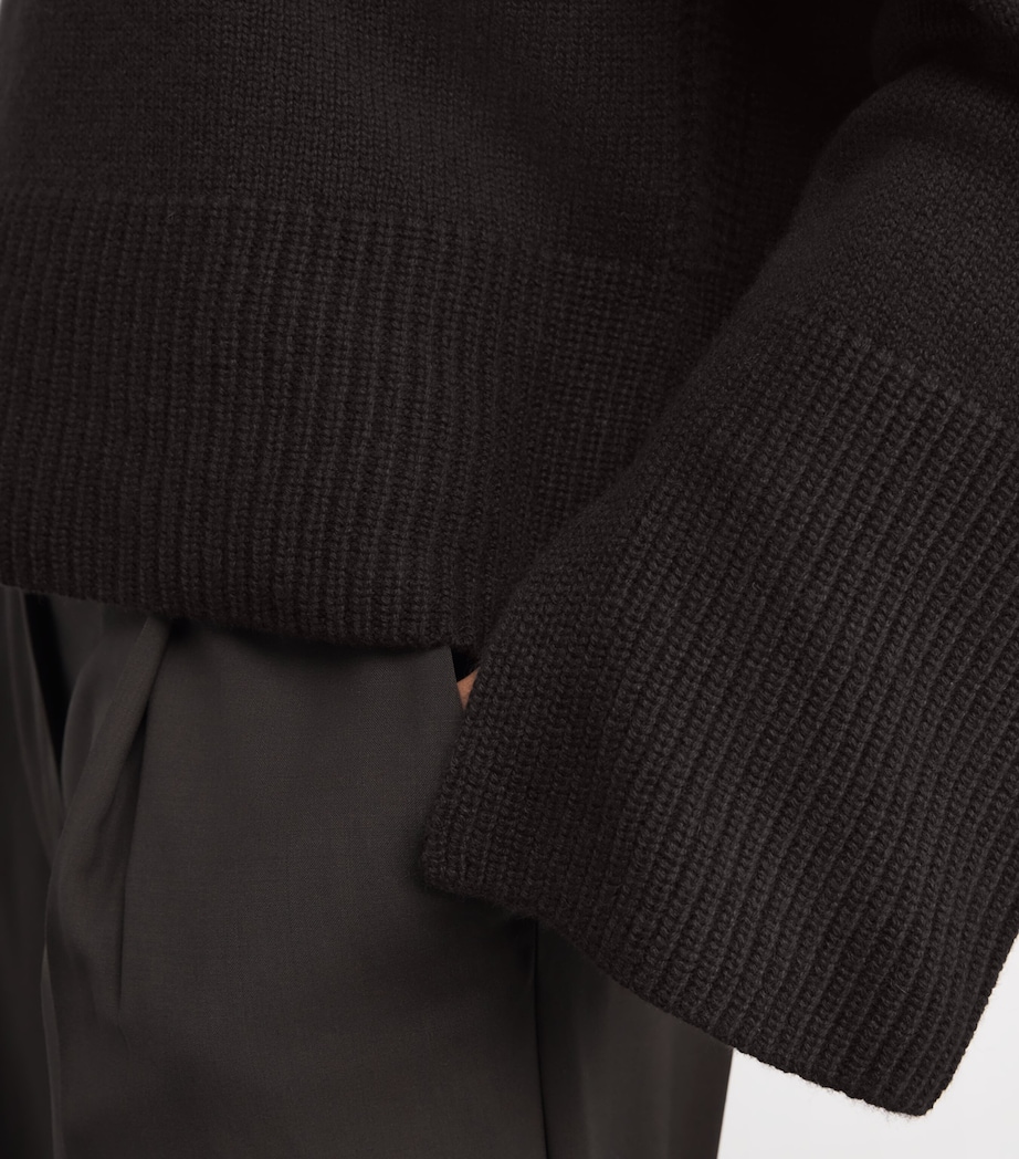 Cashmere Maple Sweater COCOA Image 6