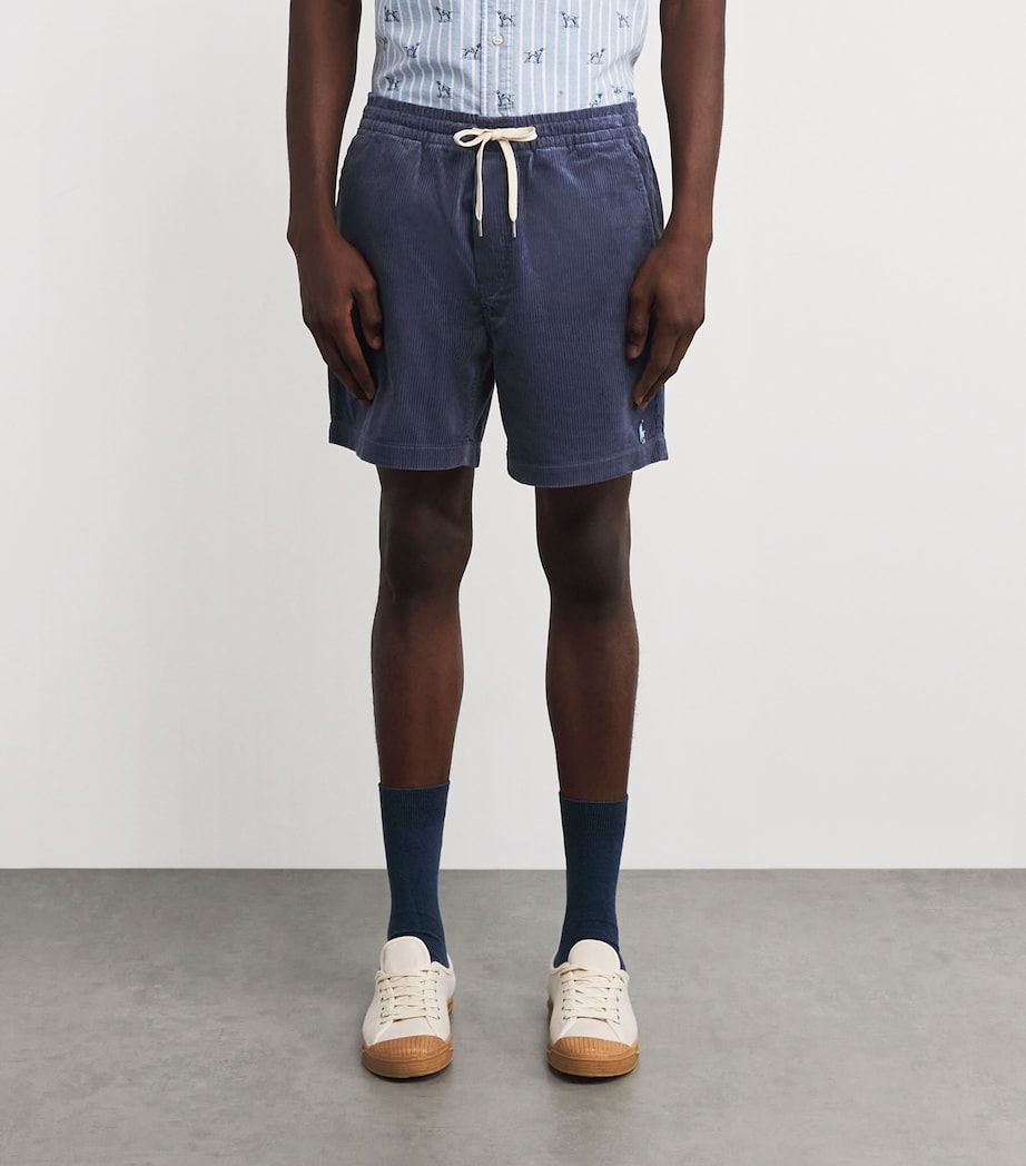 Corduroy Prepster Shorts NAVY Image 3