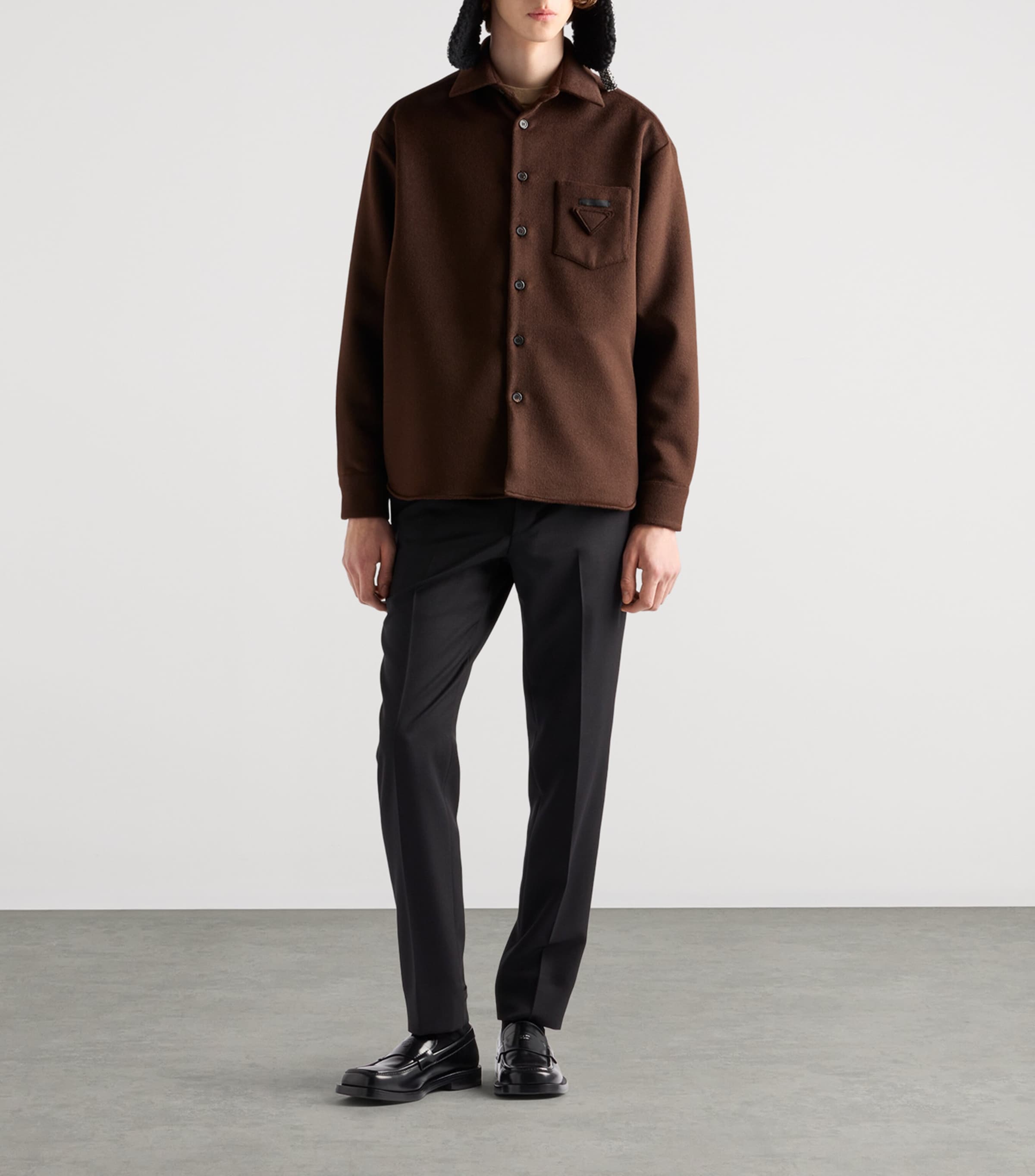 Wool-Mohair-Cashmere Shirt F0324 Image 2