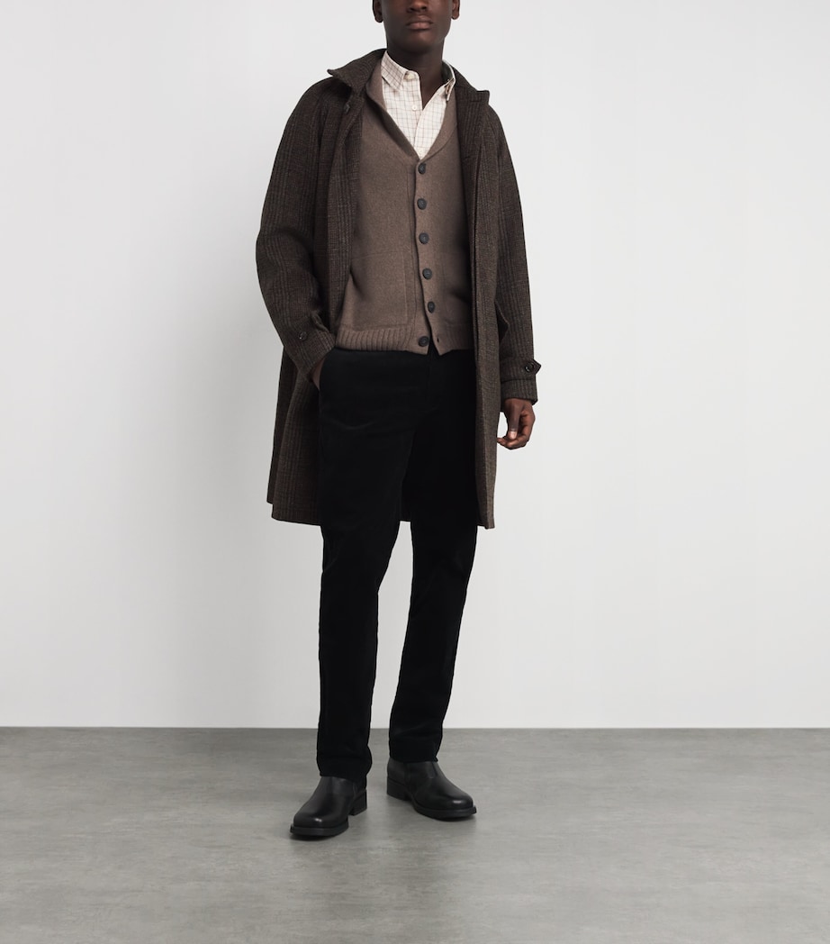 Check Charlow Shirt 01D2: IVRY+BLU CHCK Image 2