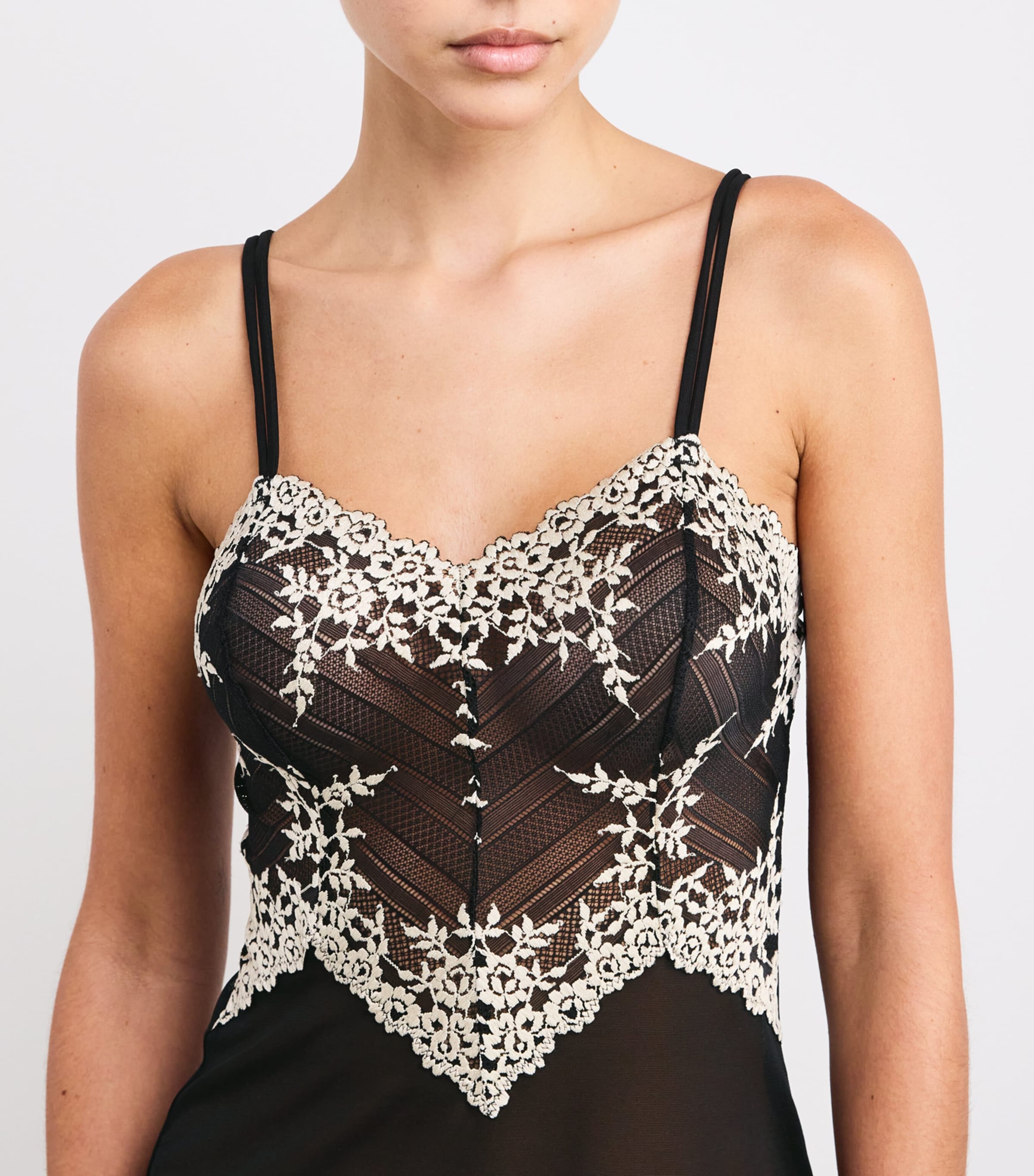 Embrace Lace Chemise BLACK Image 10
