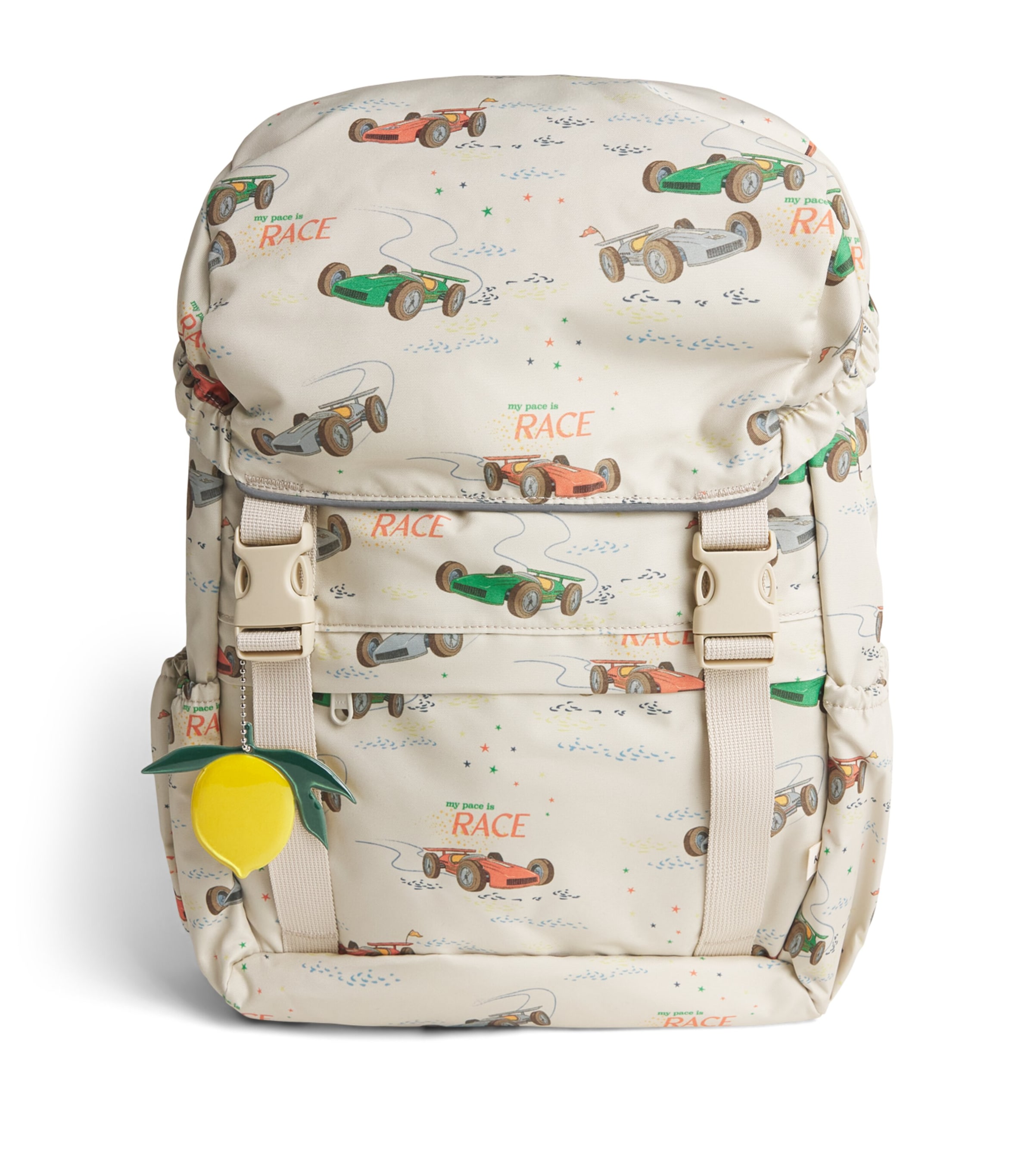 KONGES SLOJD Car Print Clover Backpack Prix