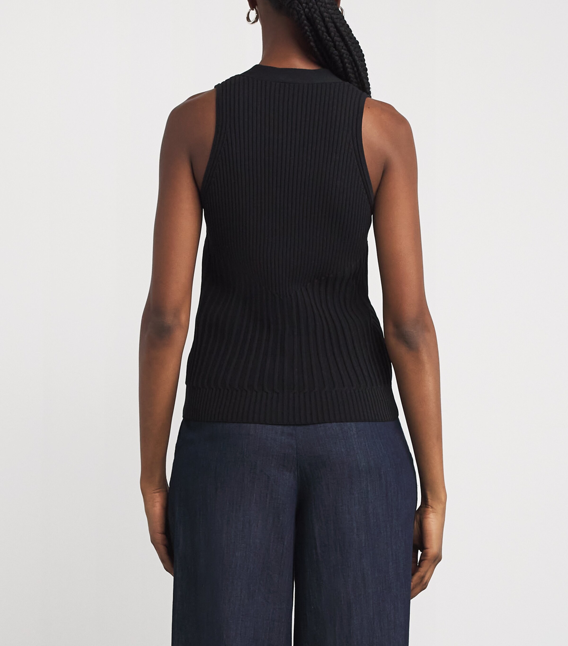 Max Mara Cotton-Blend Knitted Waistcoat | Designers | Max Mara | Women Clothing | Knitwear | Jumpers Max Mara Cotton-Blend Knitted Waistcoat | Designers | Max Mara | Women Clothing | Knitwear | Jumpers