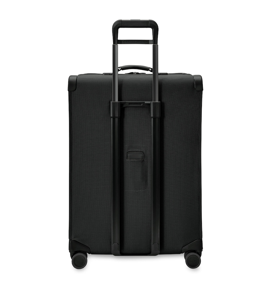 Large Baseline Expandable Spinner Suitcase (74cm) BLACK Image 3