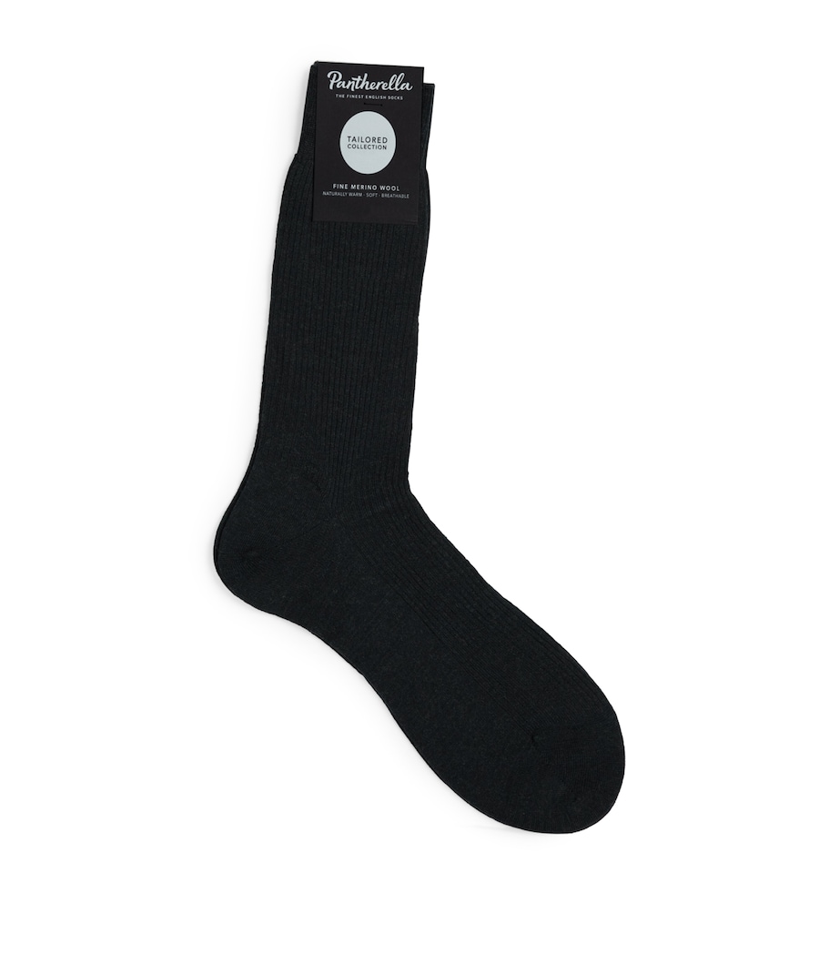 Ribbed Socks RACING GREEN Image 1