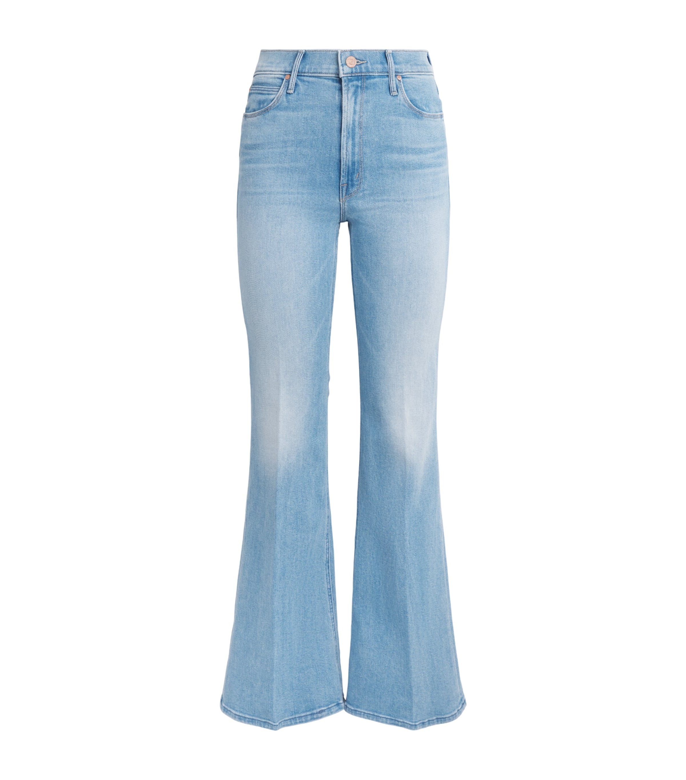 MOTHER Womens The Doozy Flared Jeans Room Service Image 1
