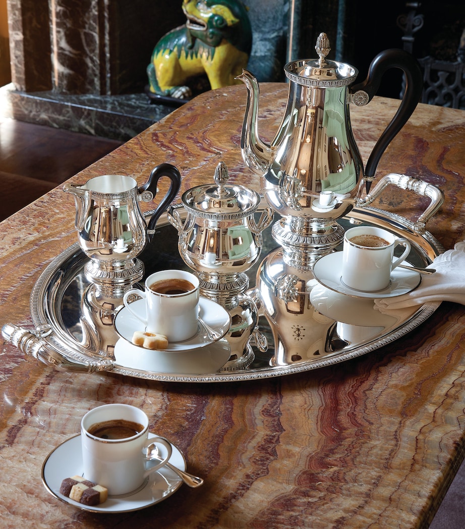 Silver-Plated Malmaison Covered Sugar Bowl SILVER Image 3