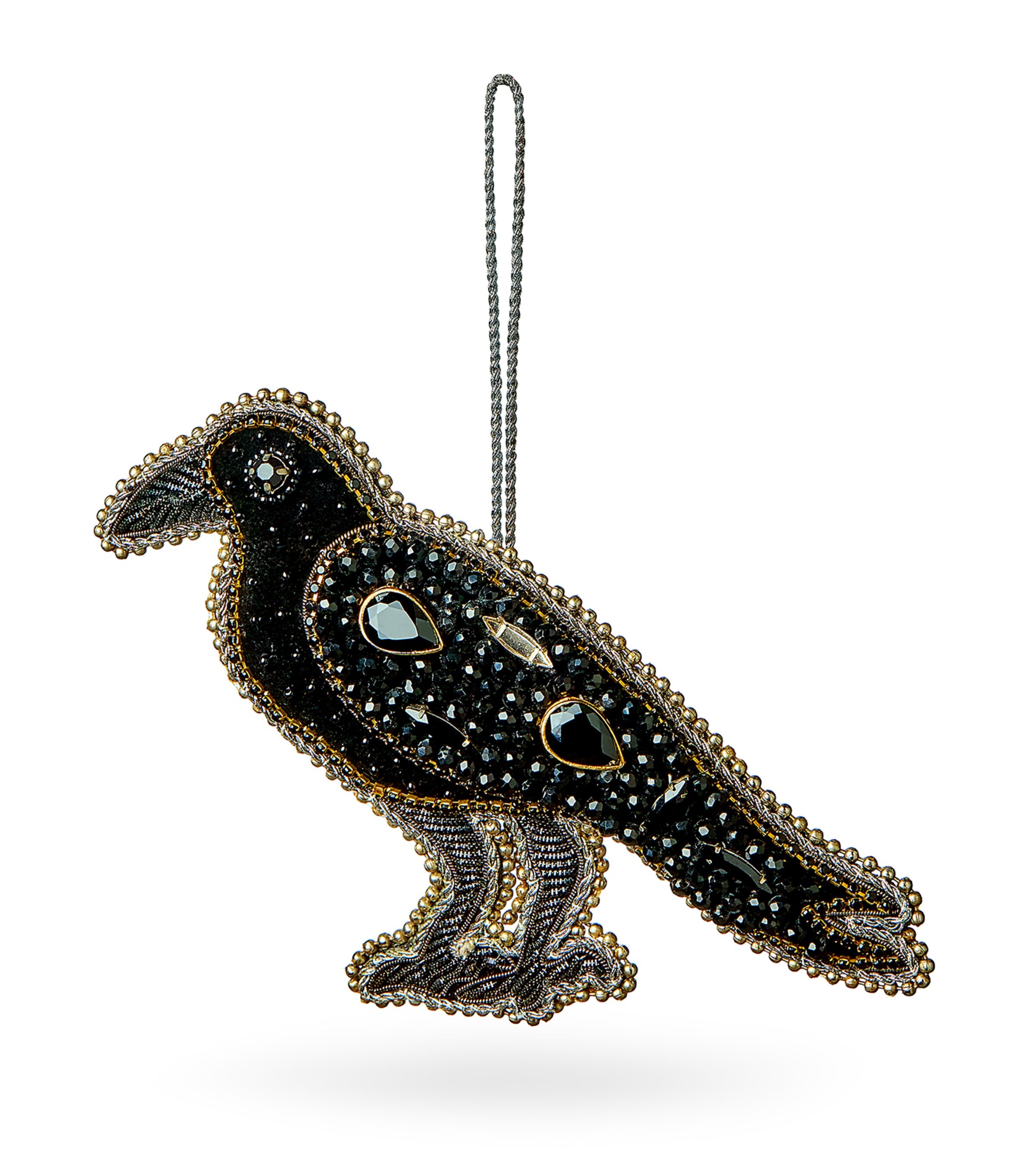 Tinker Tailor Embroidered Crow Tree Decoration | Harrods AU