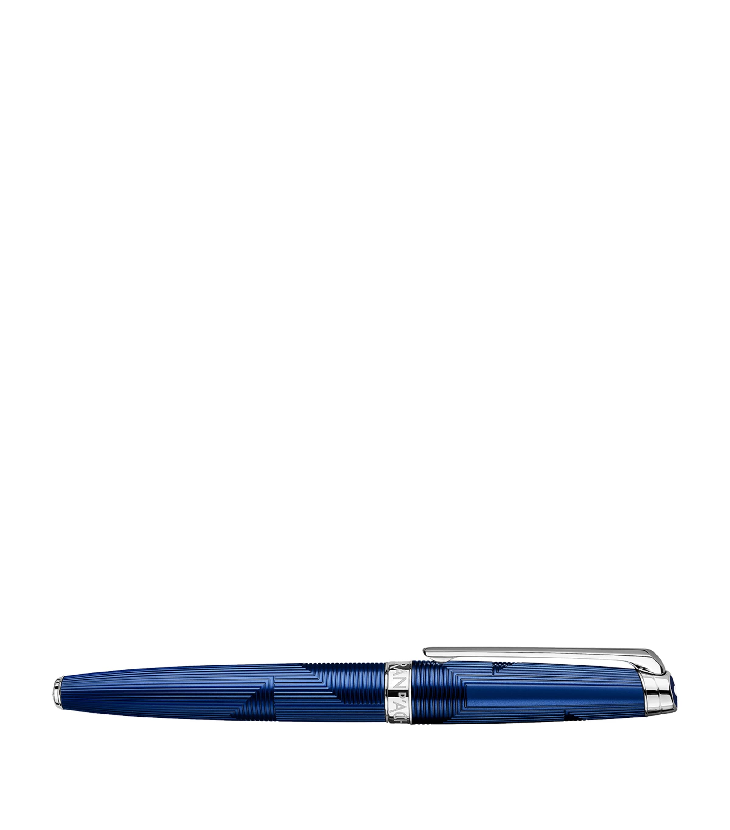 Caran d'Ache Léman Bleu Marin Fountain Pen Blue Image 3