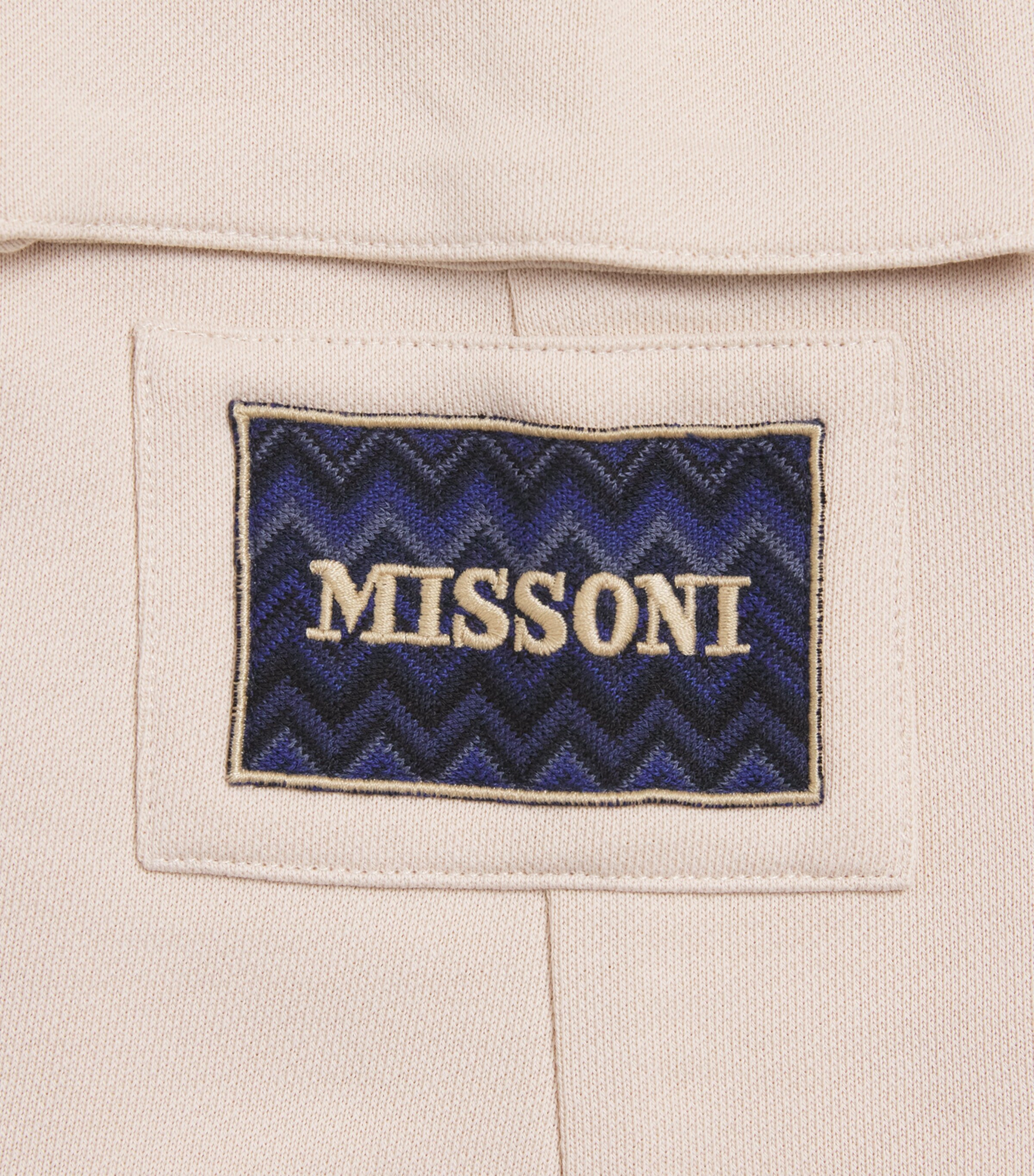 Missoni Kids Cotton Sweatpants (4-14 Years) Nut Brown Image 3