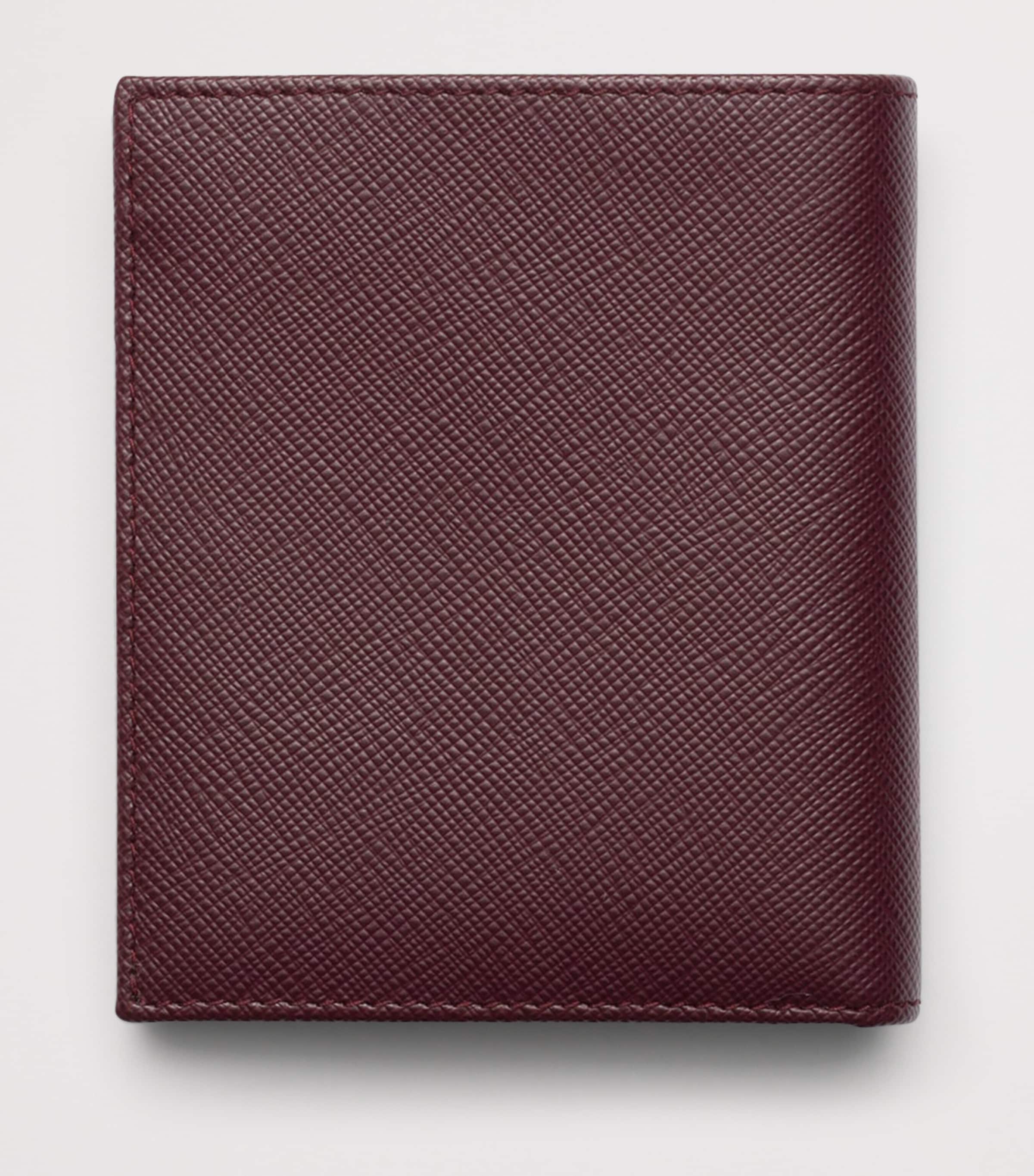 Saffiano Leather Logo Wallet F0007 Image 3