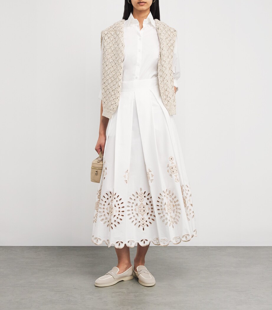 Knit Moccasins SABBIA, PANNA Image 6