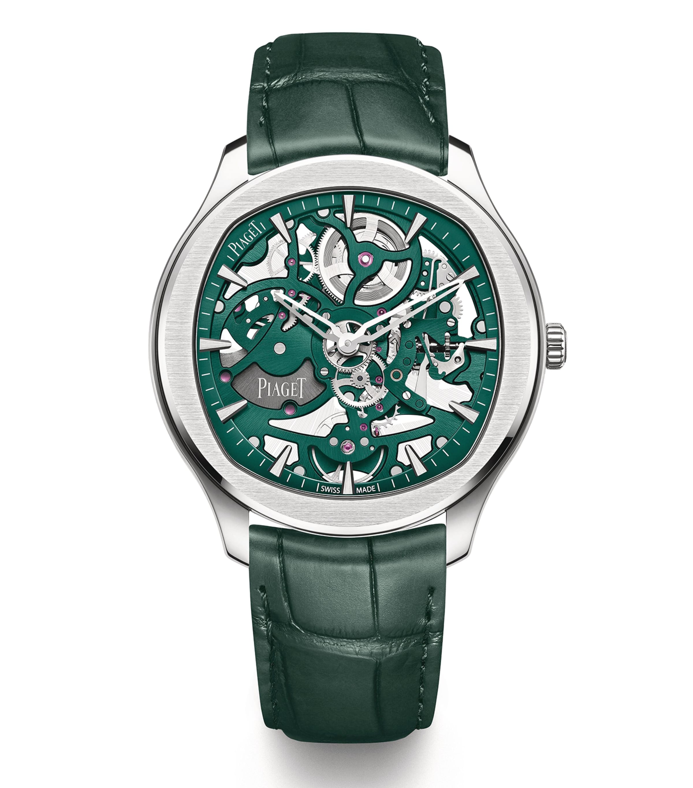Steel Polo Watch (42mm) GREEN Image 4