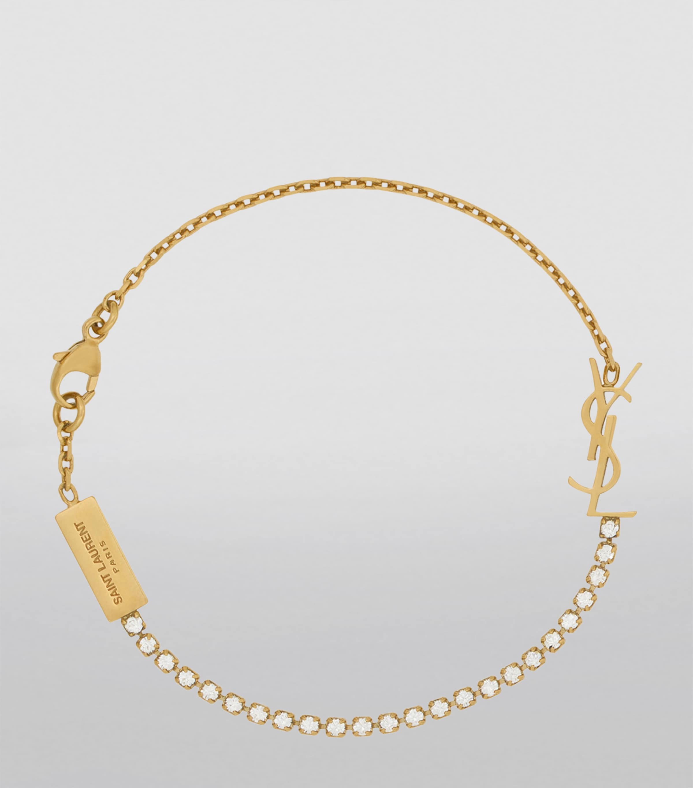 【関税＆送料込み】Saint Laurent Cassandre Chain Bracelet Saint Laurent Cassandre Chain Bracelet In Metal | Saks Fifth