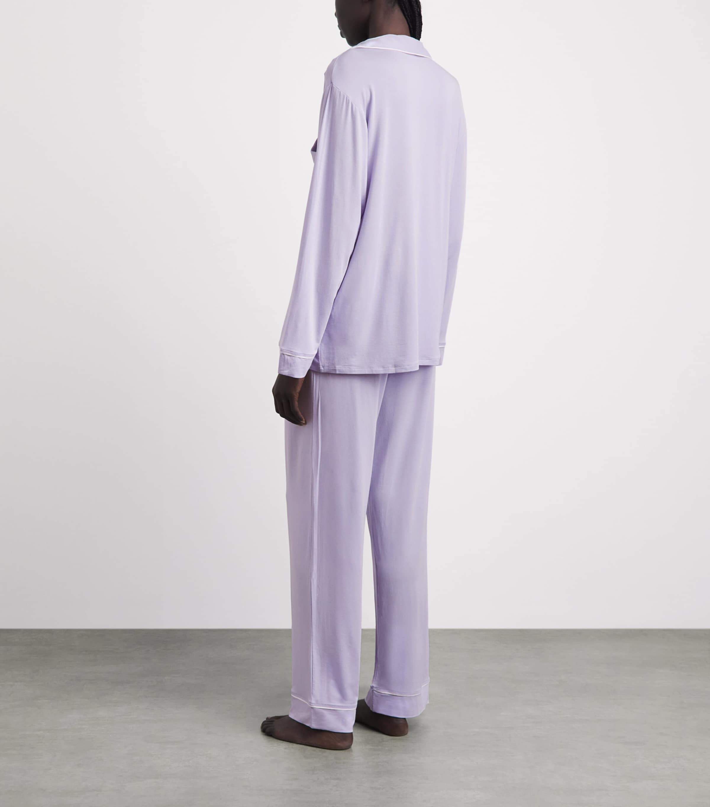 Eberjey Womens Gisele Pyjama Set Ldiv Lavender D Image 4