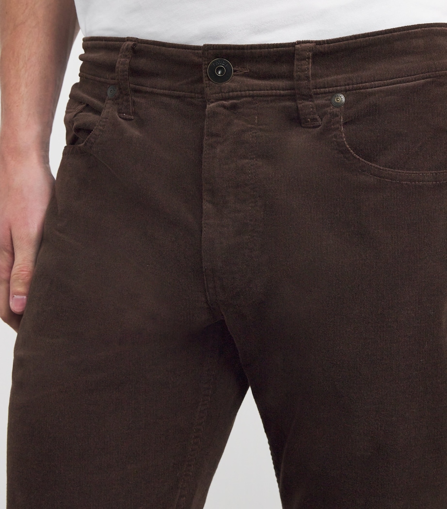 Corduroy Federal Slim-Straight Jeans DEEP WOODS Image 6