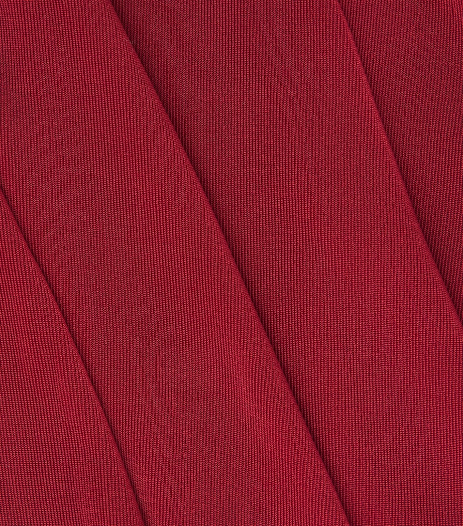 CAMILLA AND MARC Womens Draped Asymmetrical Ravine Top Cherry Image 6